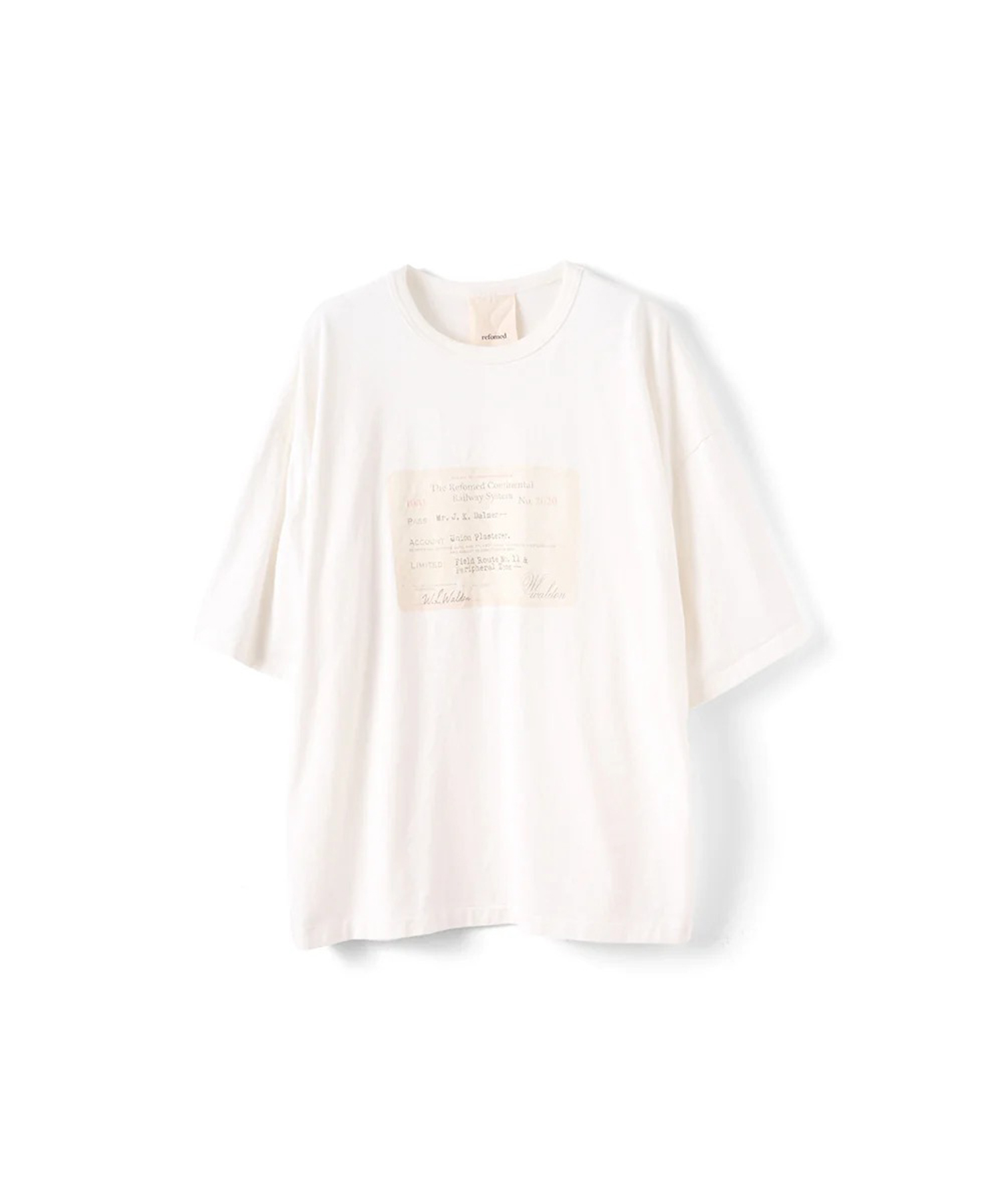 RAILWAY TICKET TEE