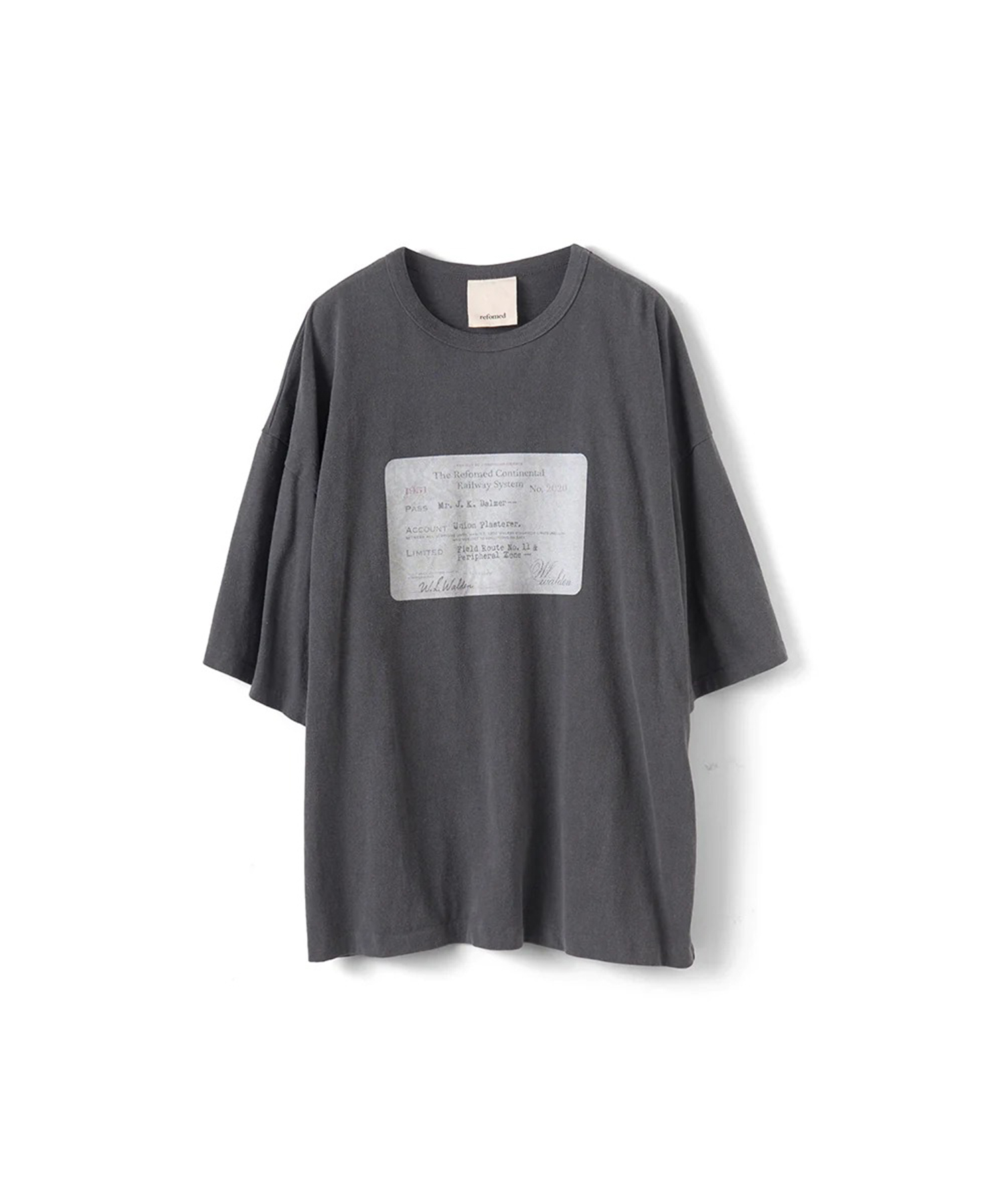 RAILWAY TICKET TEE