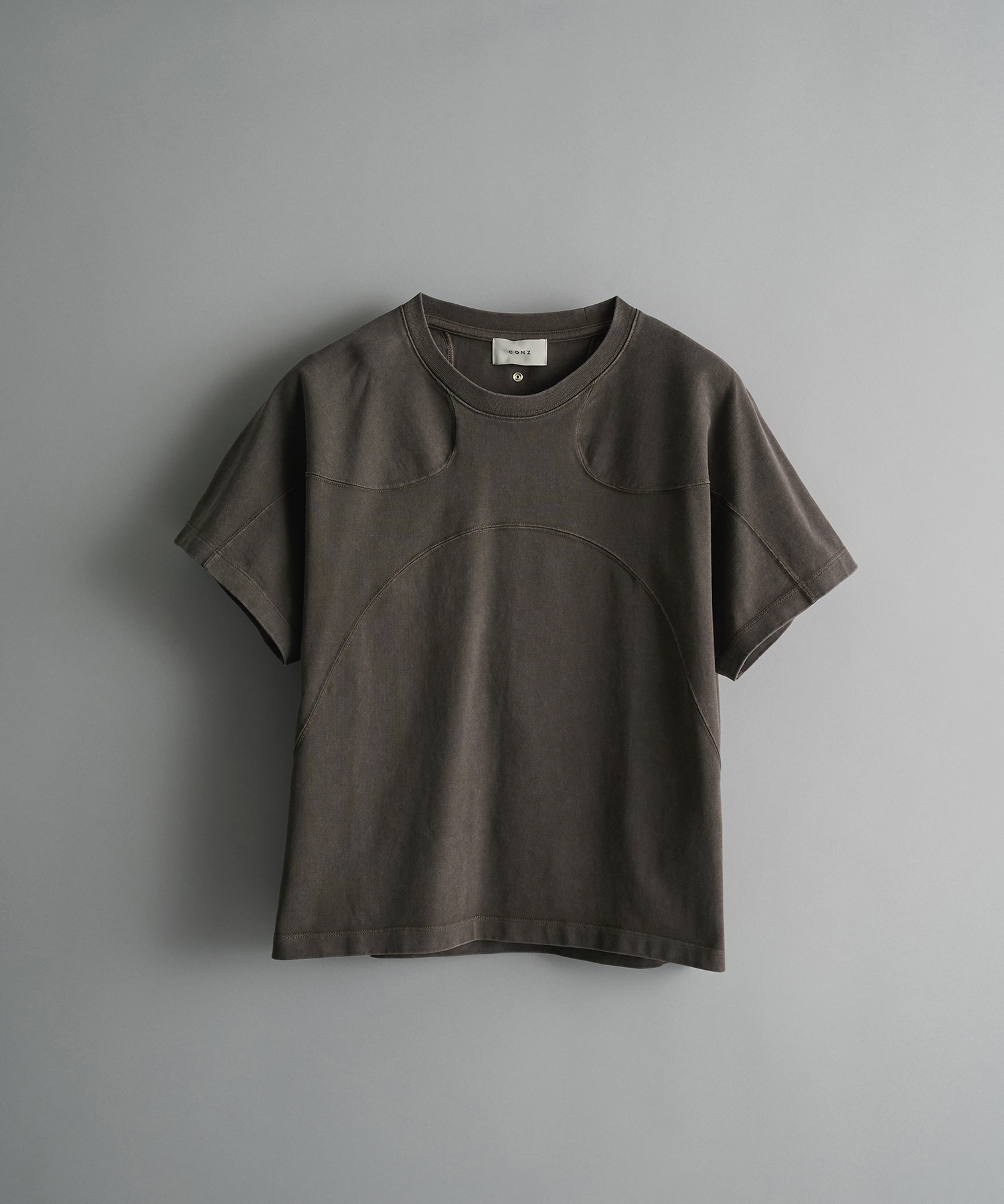 panel short sleeve tee