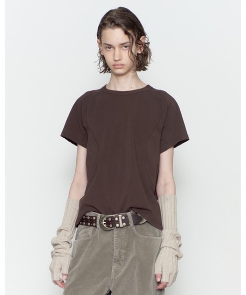 PANNELD HALF SLEEVE T-SHIRT