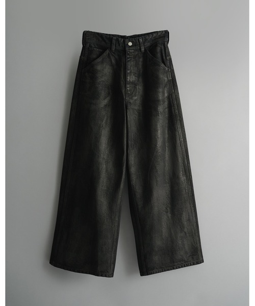 別注Black Denim Back Adjust PT/hand Painted