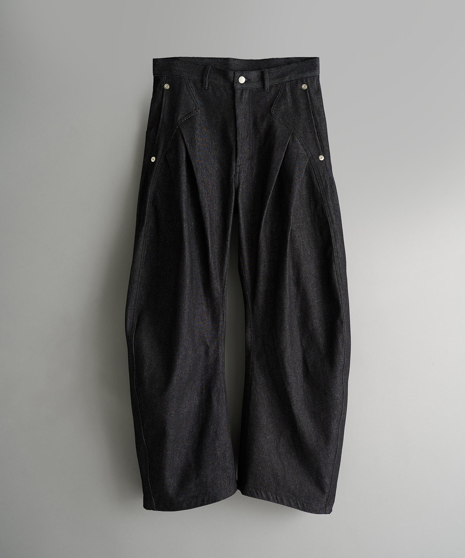 15oz selvedge curve leg jeans