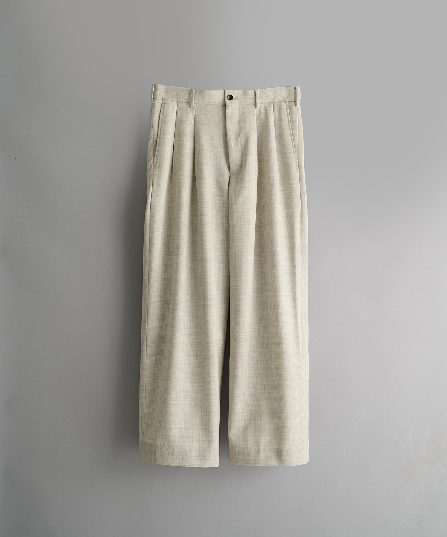 別注DOUBLE PLEATED WIDE TROUSERS