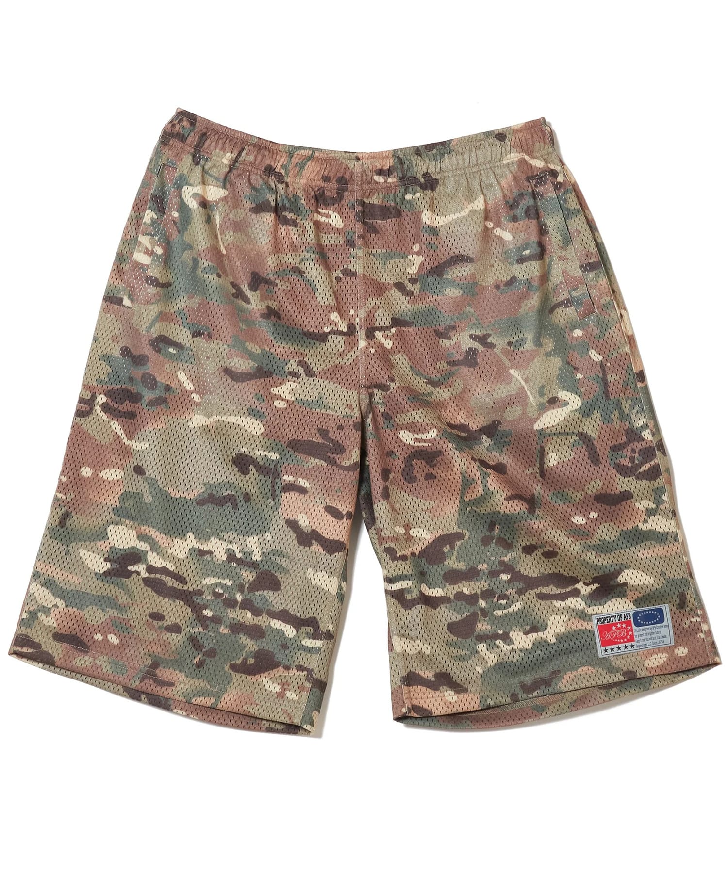 MESH WIDE SHORTS