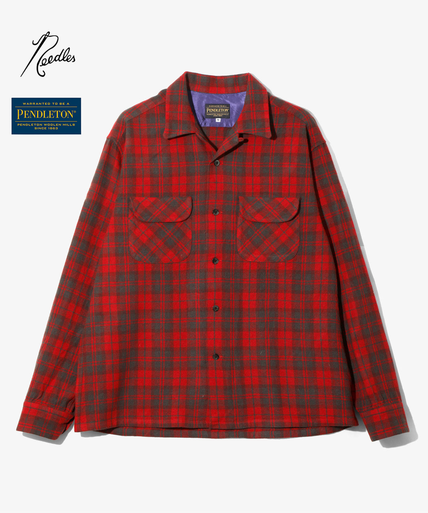 Needles x PENDLETON Classic Shirt - Wool Plaid
