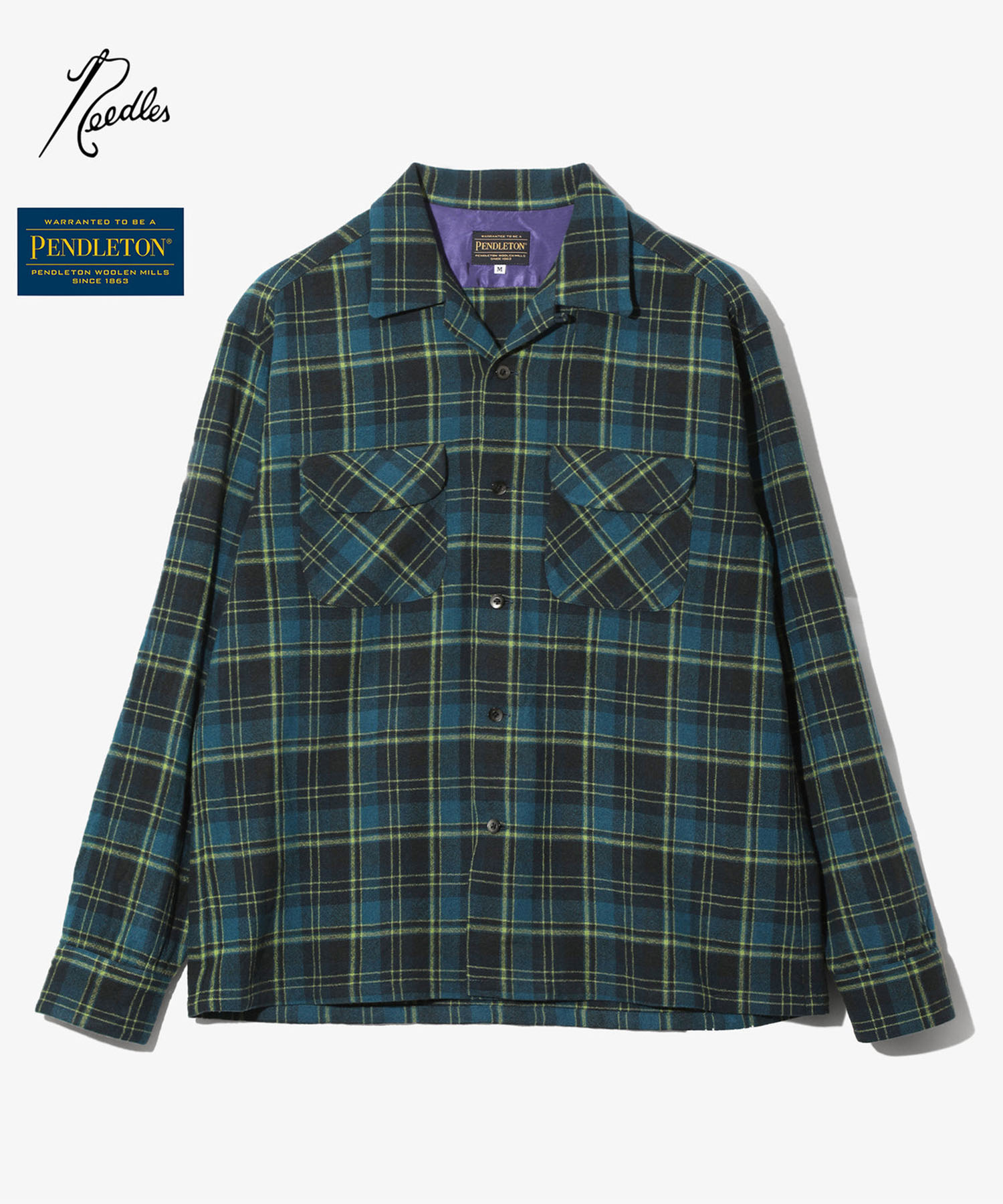 Needles x PENDLETON Classic Shirt - Wool Plaid