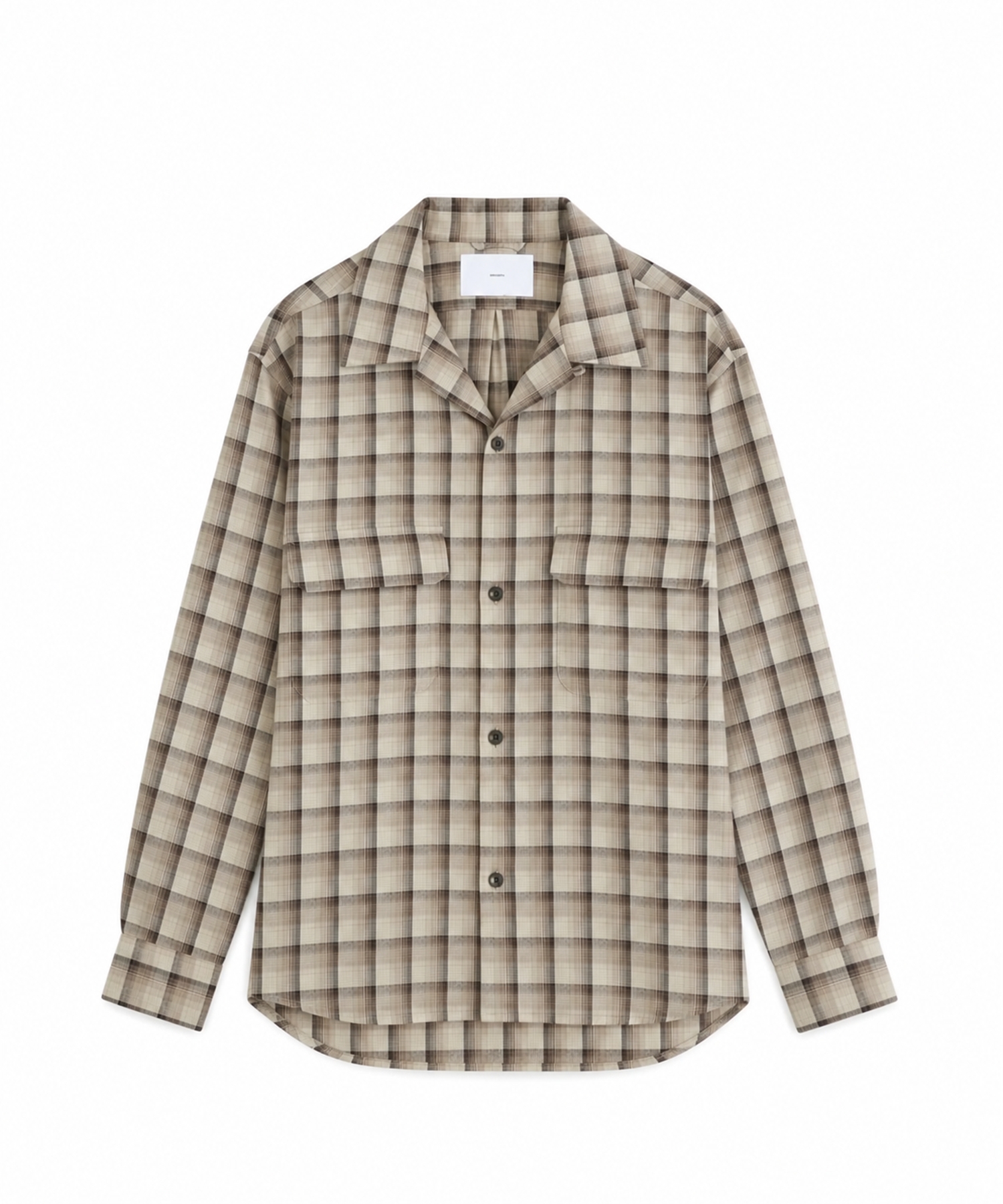 OMBRE OPEN COLLER SHIRT