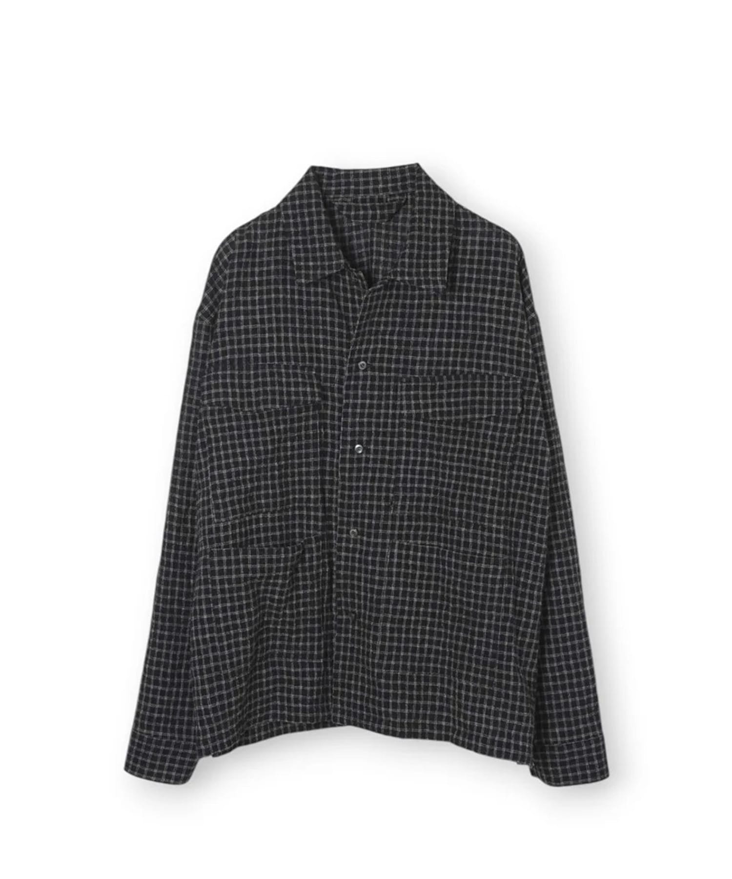 WOOL GAUZE FIELD JACKET