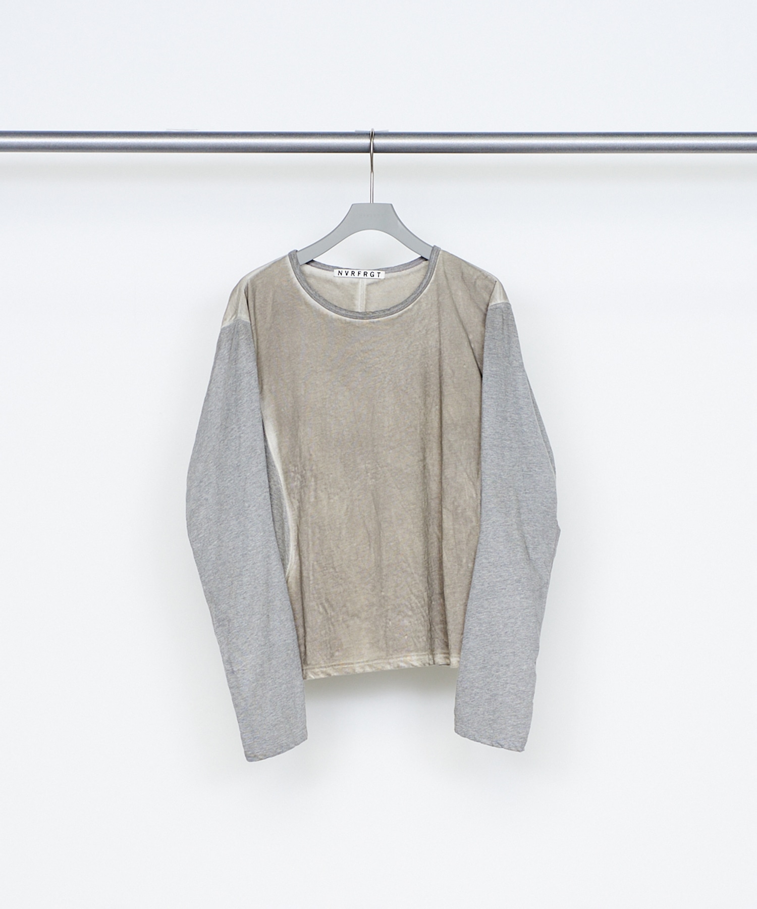 DIRTY DYED LONG SLEEVE BASEBALL T-SHIRT