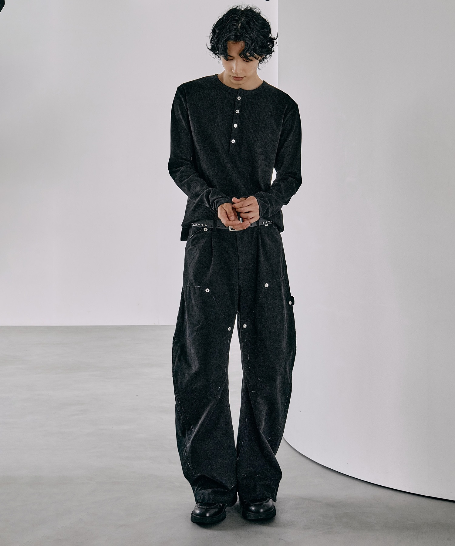 rib henry long tee