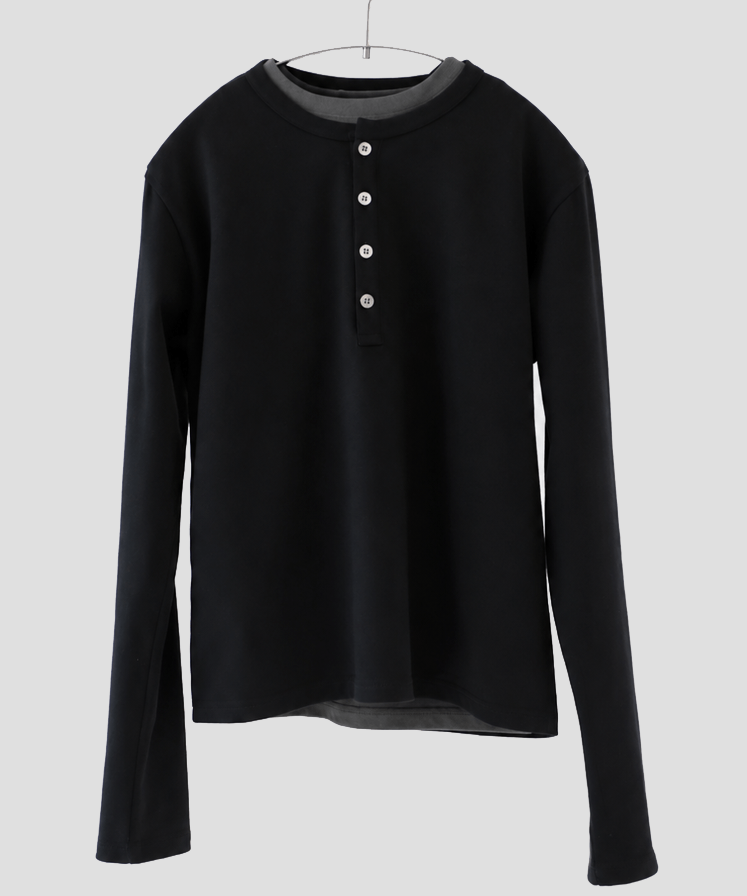 henry and crew neck long sleeve tee