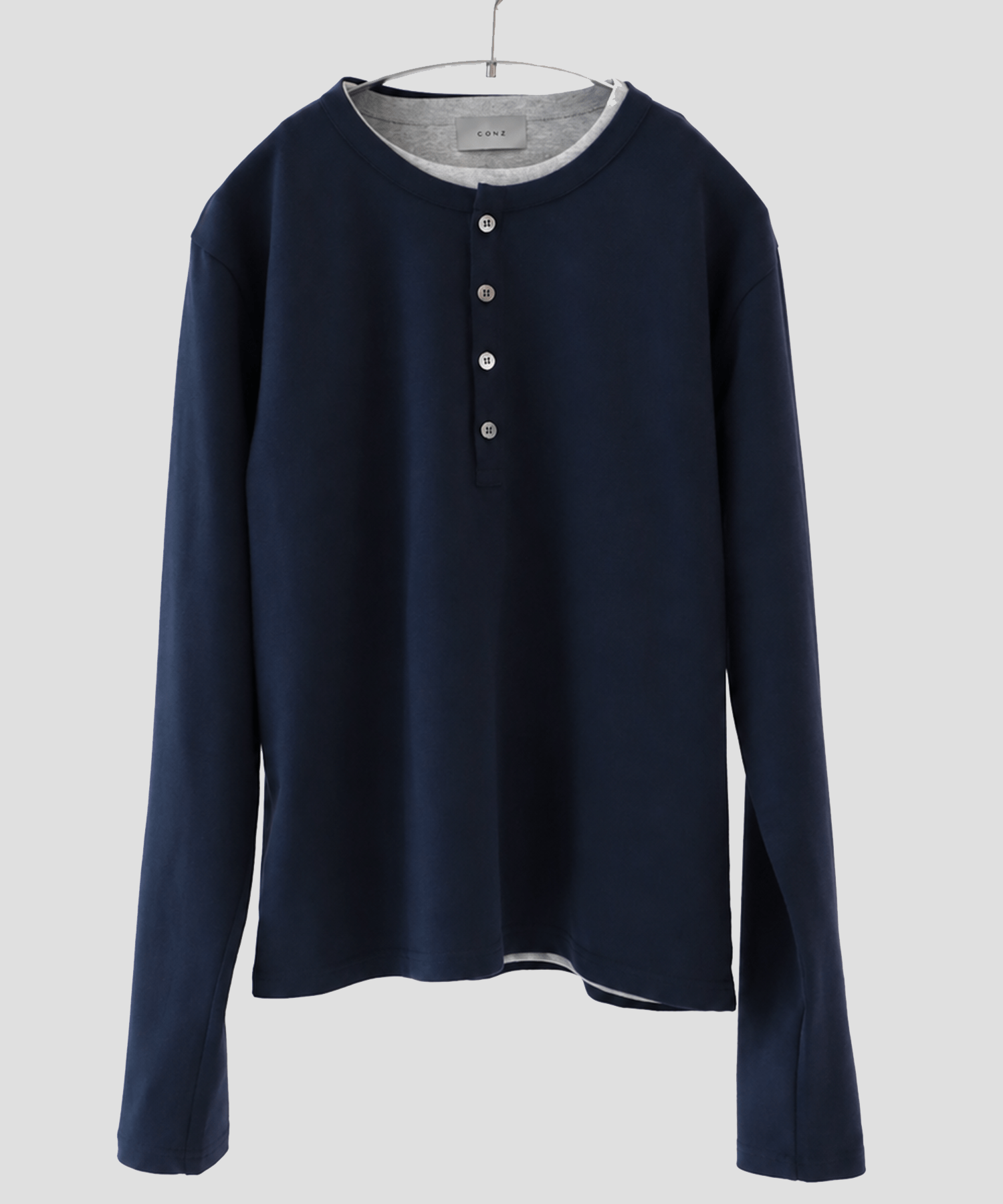 henry and crew neck long sleeve tee