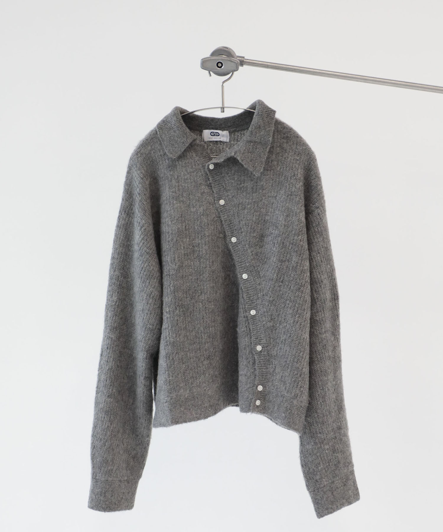 別注　CURVED CARDIGAN　MOHAIR
