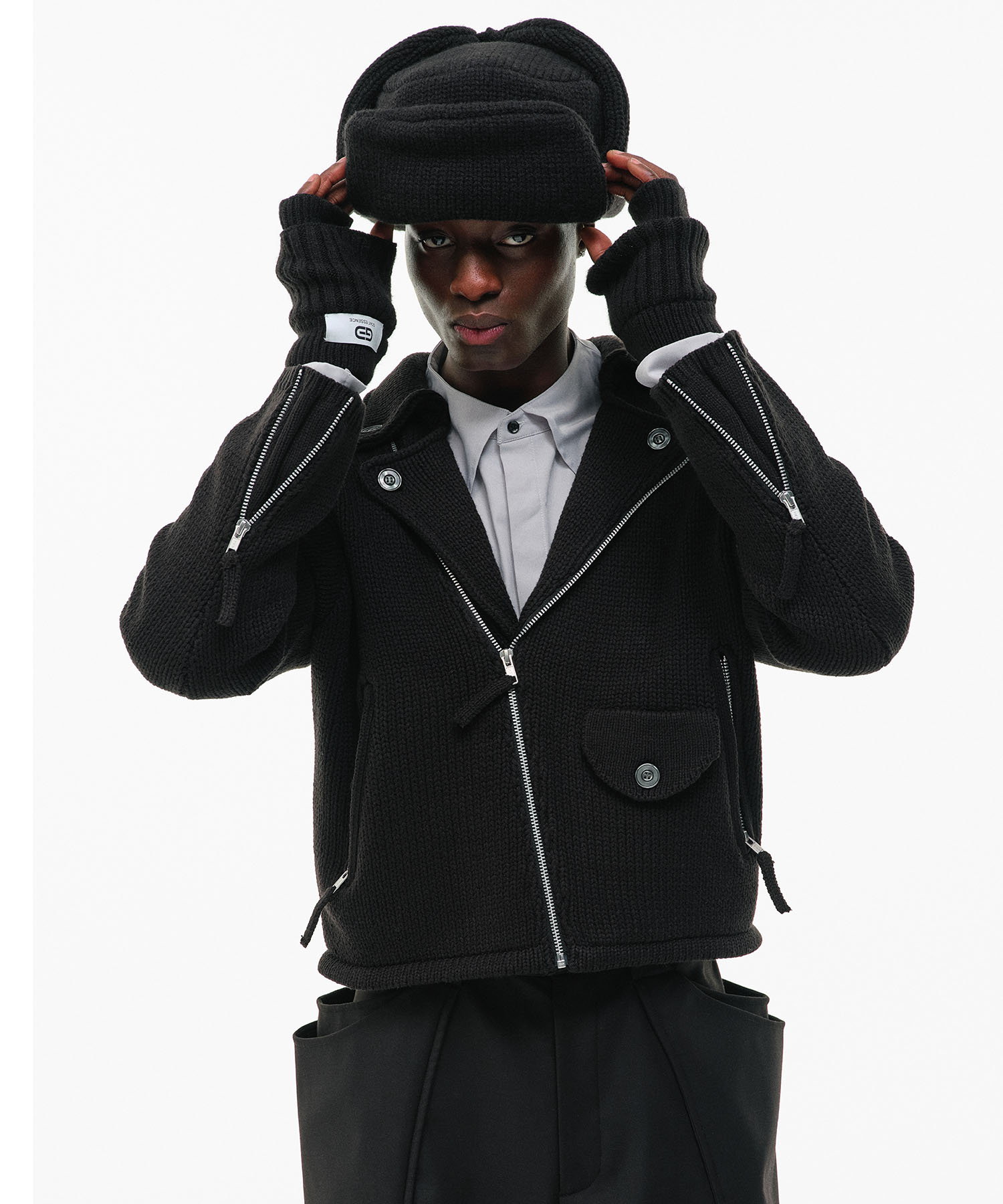 KNIT RIDER JACKET