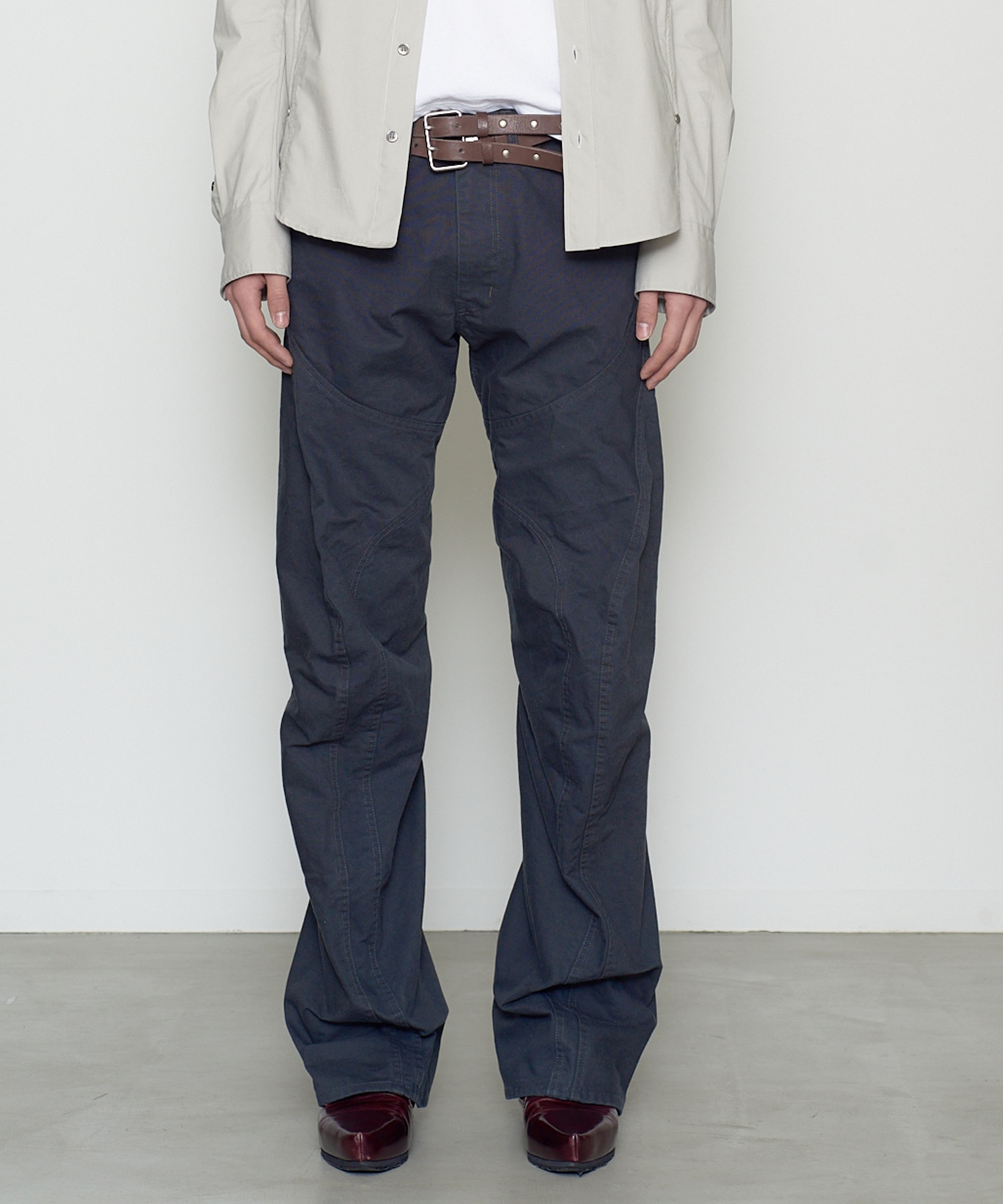 PANELLED 3D TWISTED 5P PANTS