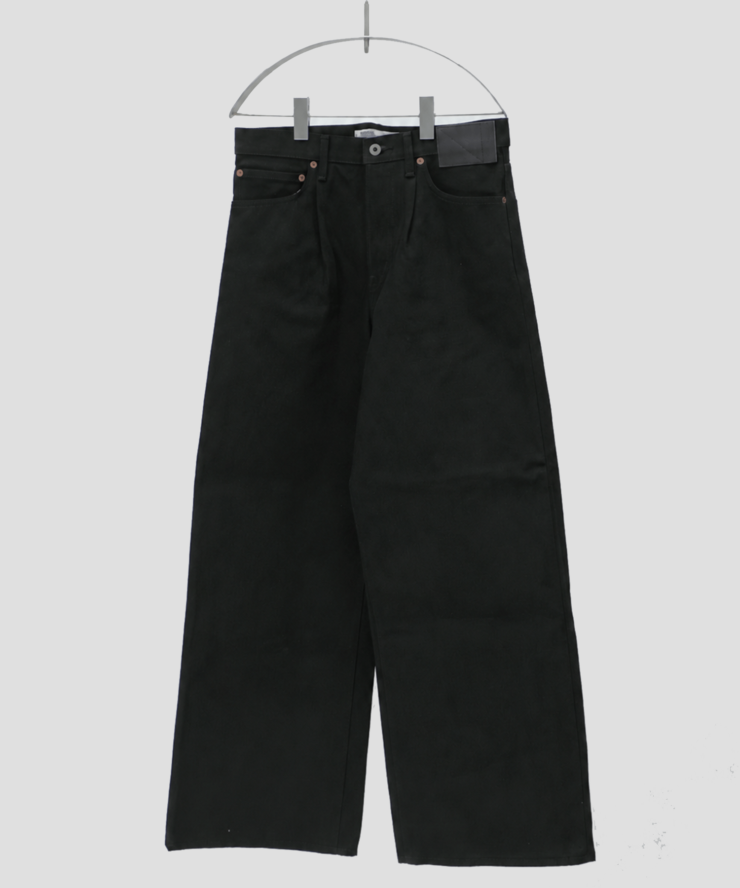 Wide Rigid Denim Pants