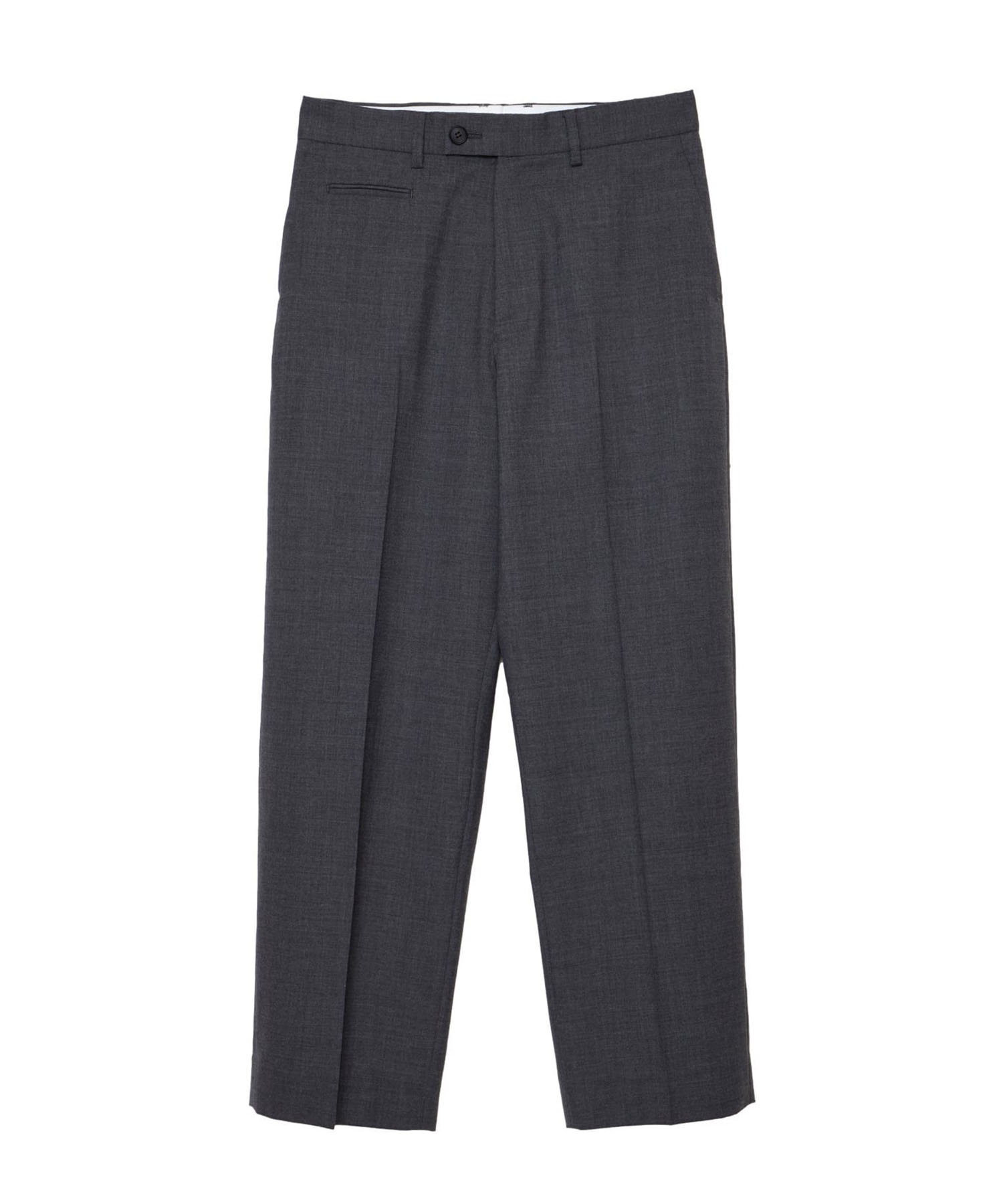 Wool Wide Trousers