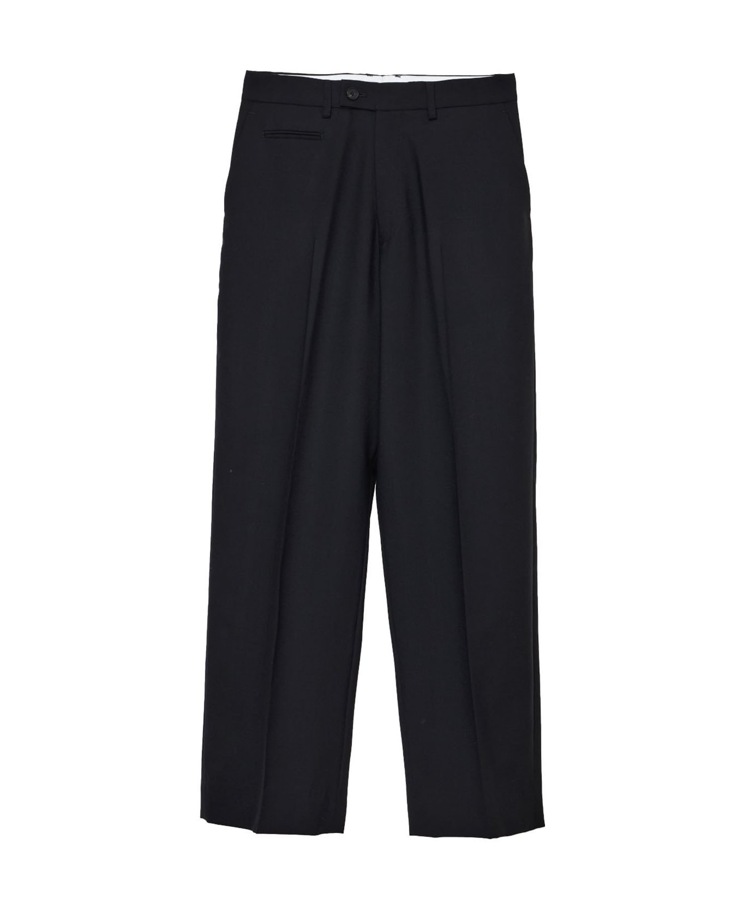 Wool Wide Trousers