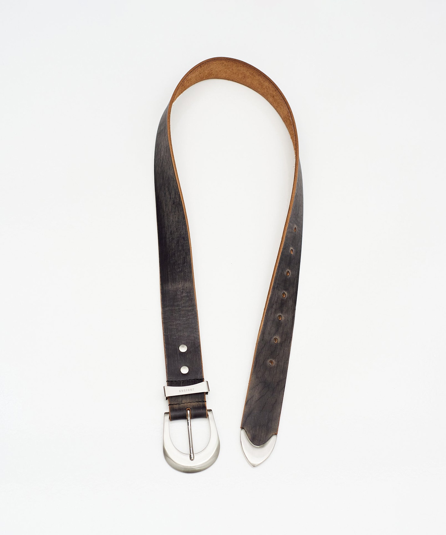 4C DISTRESSED LEATHER BELT