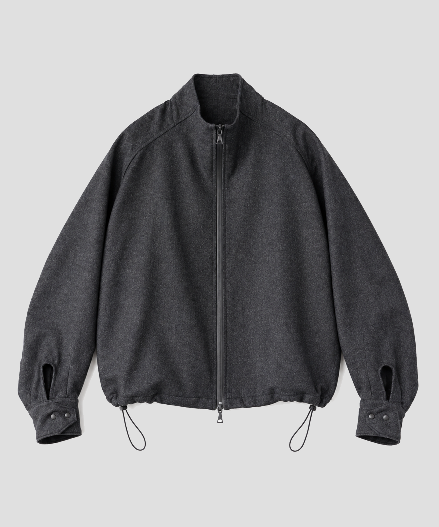 High Neck Top Wool