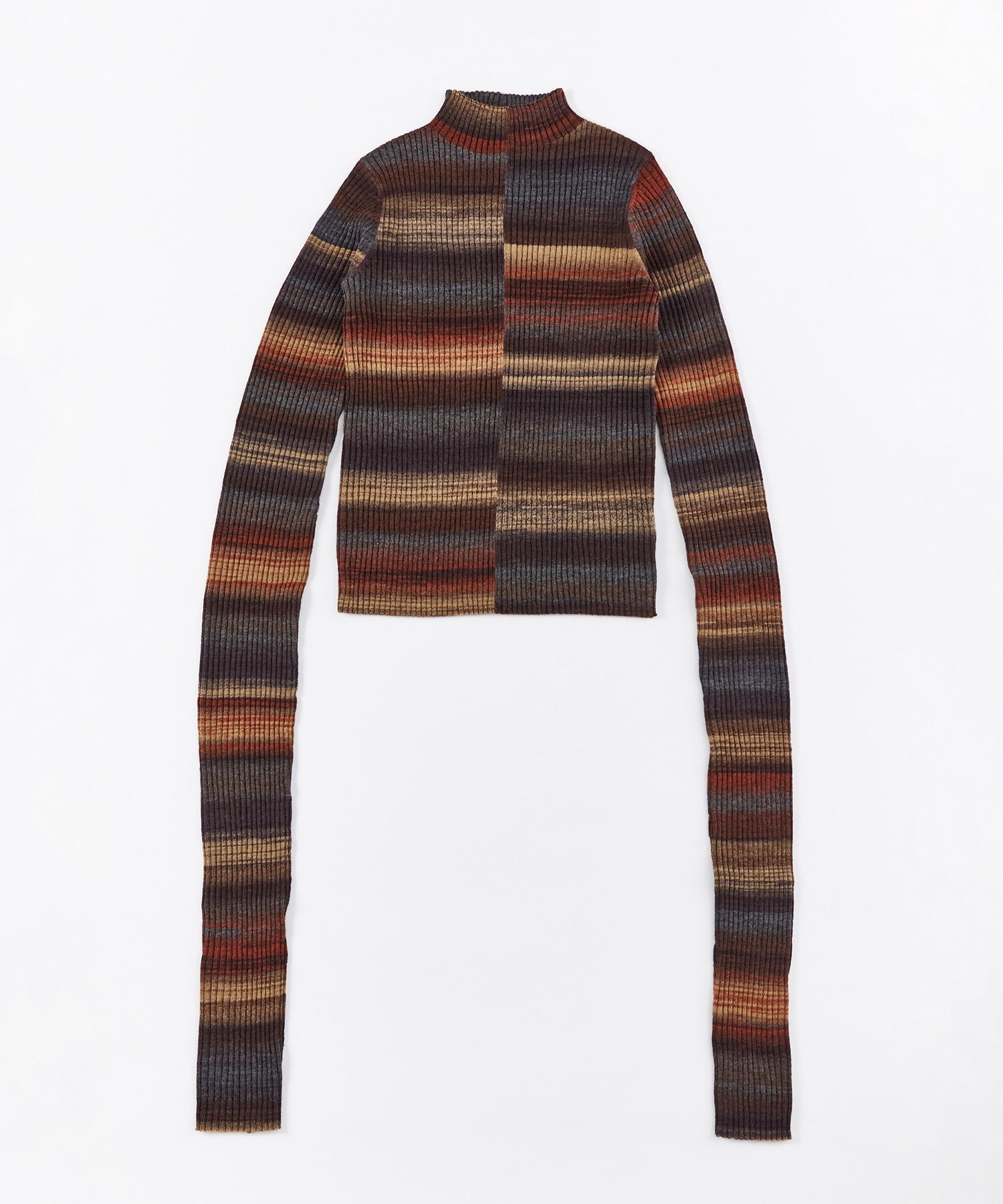 GRADATION LONG LONG SLEEVE PULLOVER