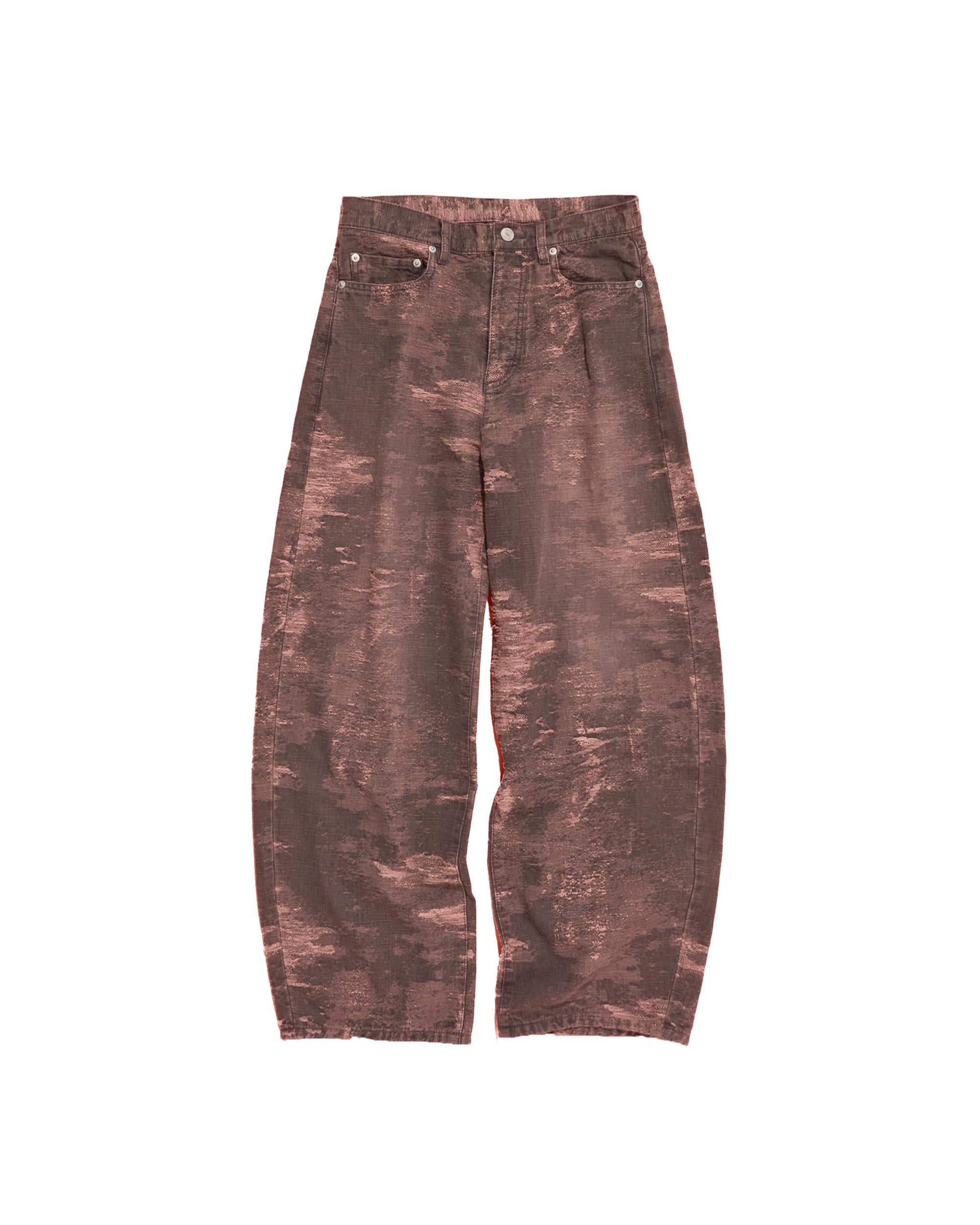 別注TAAKK DENIM CURVELEGPANTS
