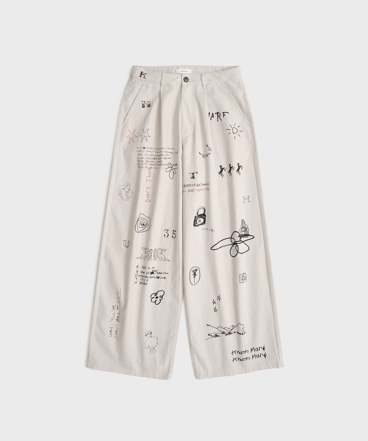 high waist tattoo pants