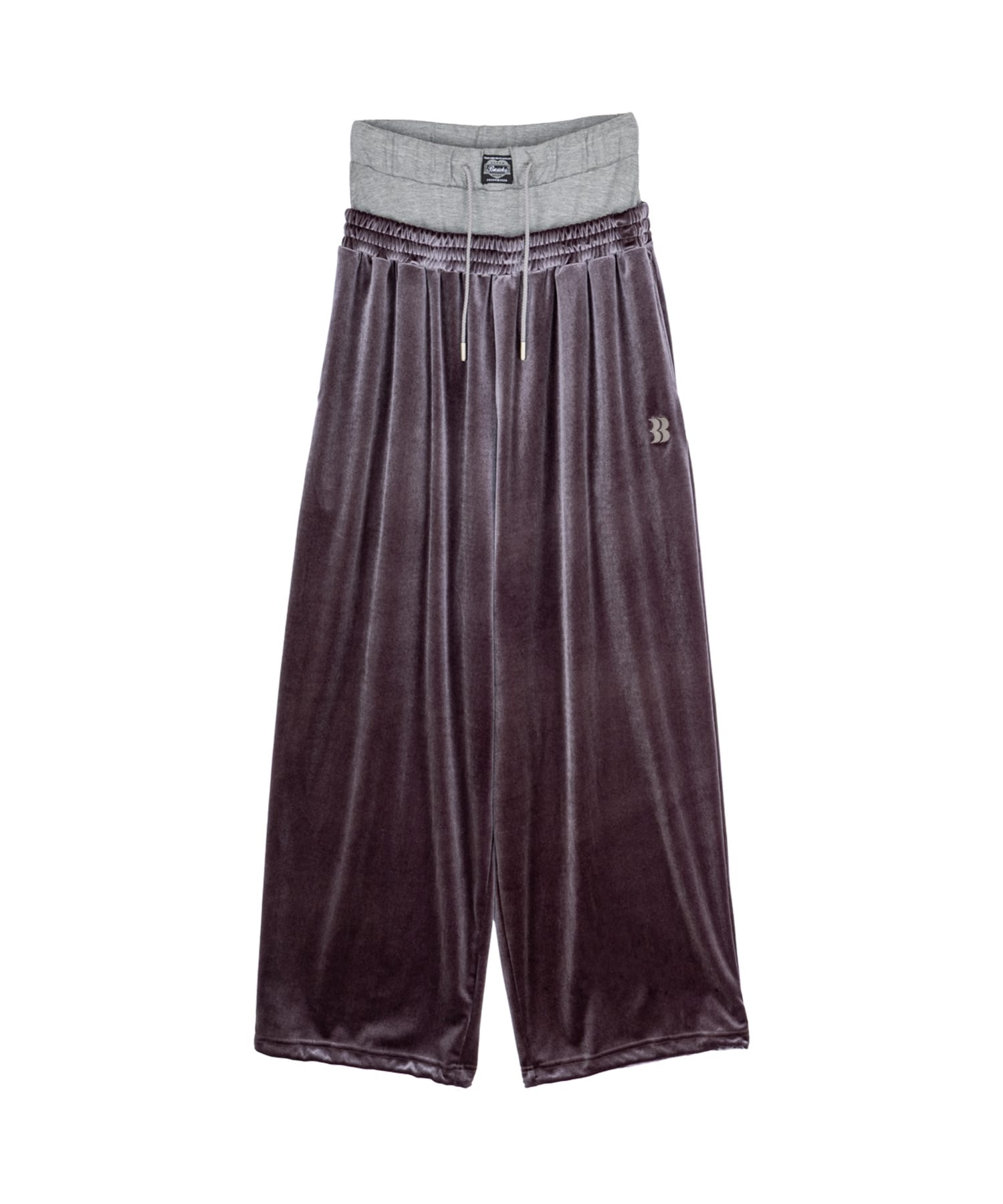 Layered Velvet Trouser