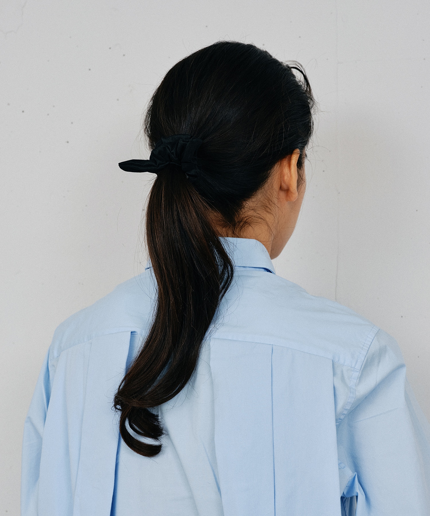 Silk Square Mini Scrunchie 3-Piece Set