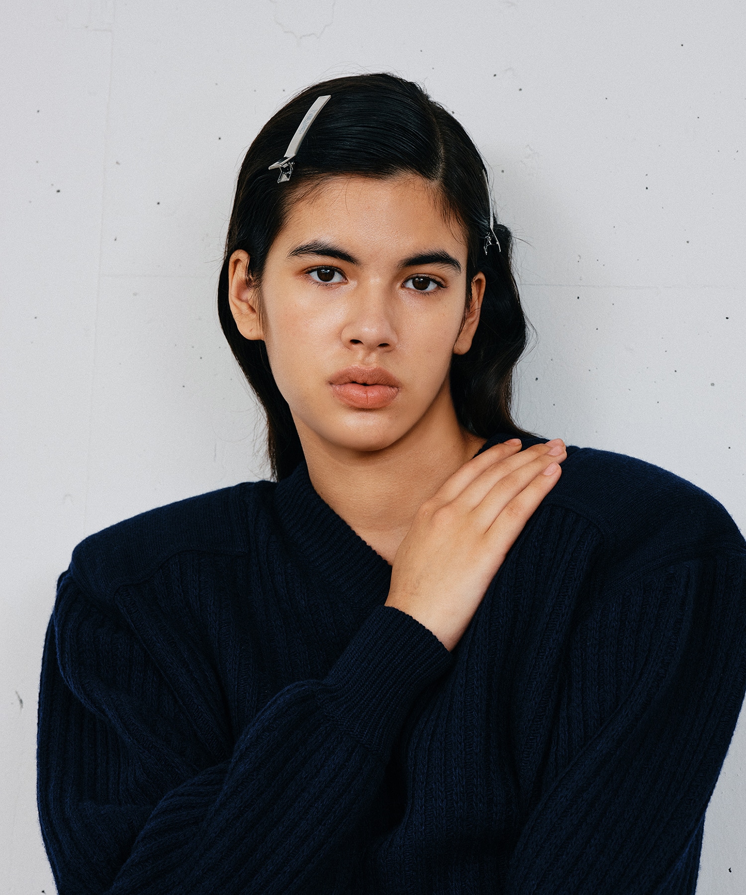 New Logo Hair Clips - 4 Piece Set