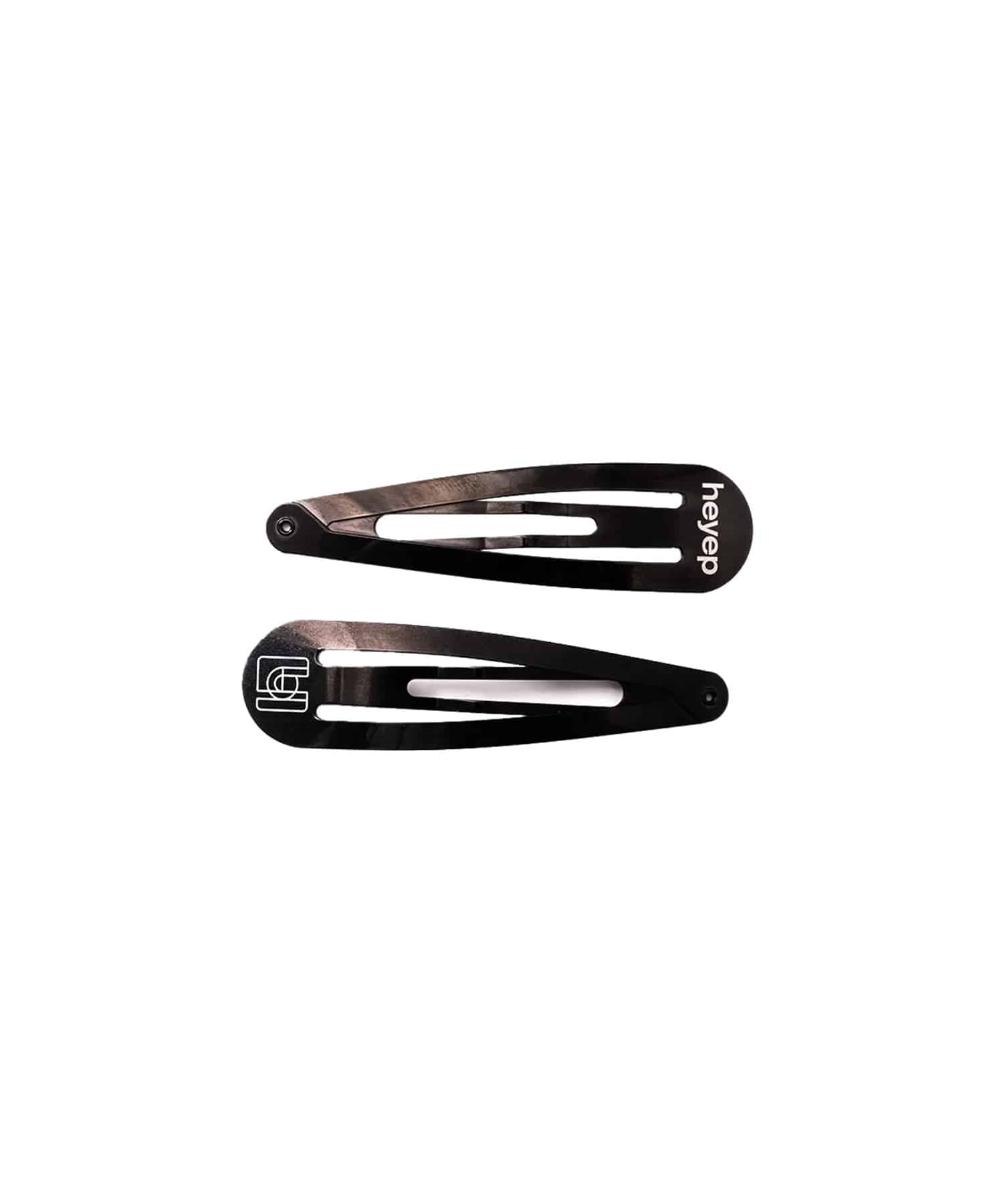 Logo & Emblem Hair Clips - 2-Piece Set