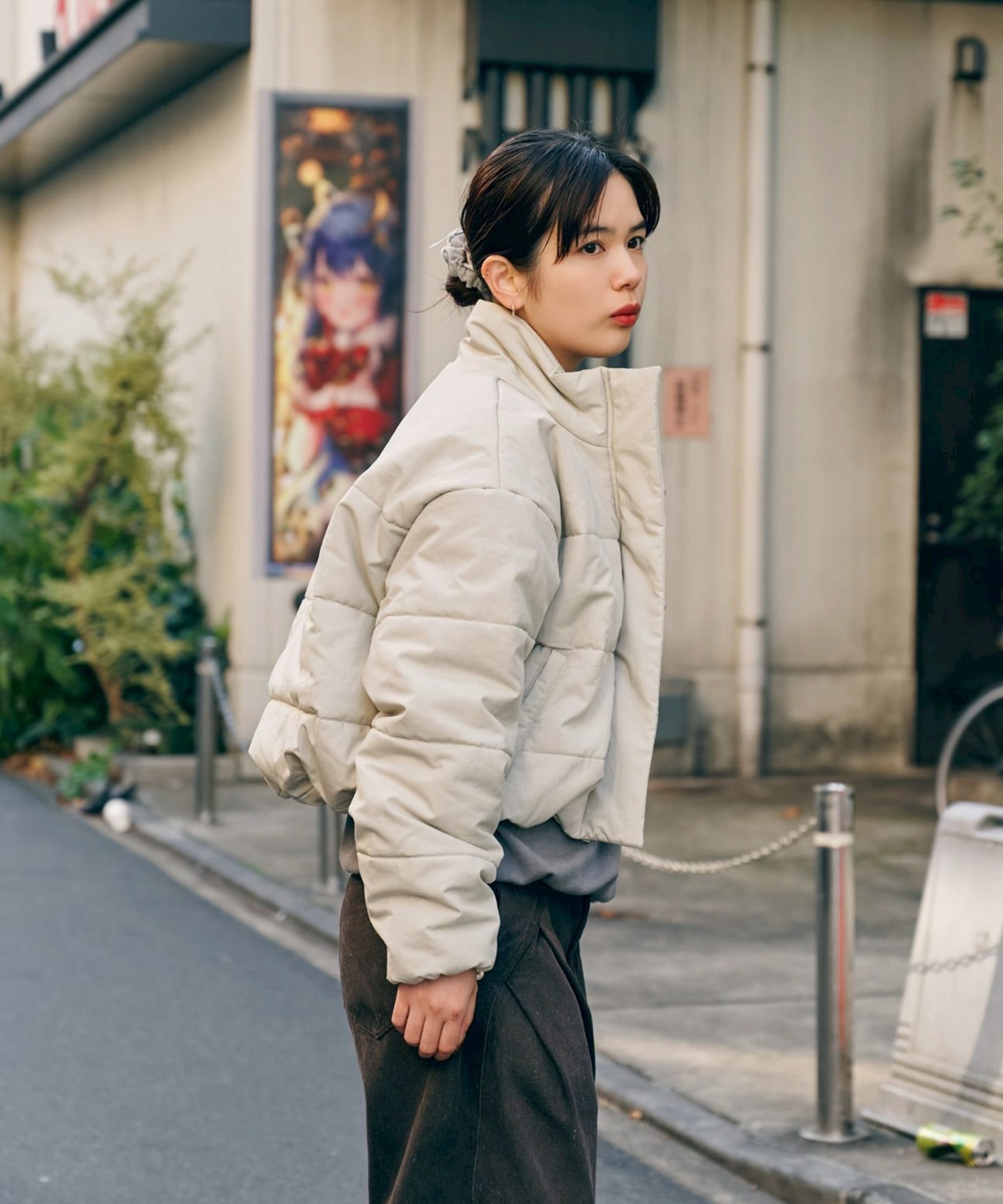 EX.short down like jacket