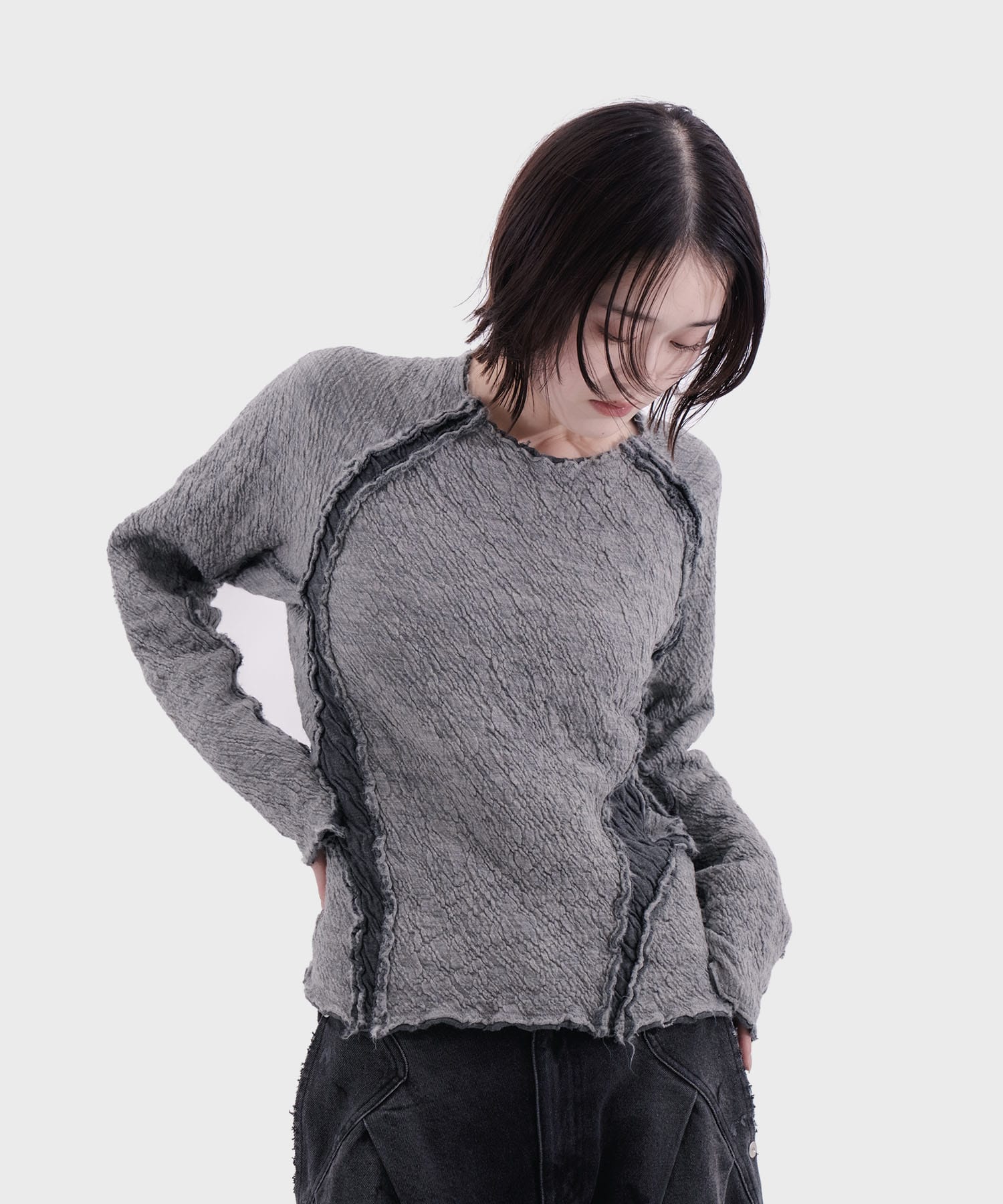 別注PANELED LONG SLEEVE