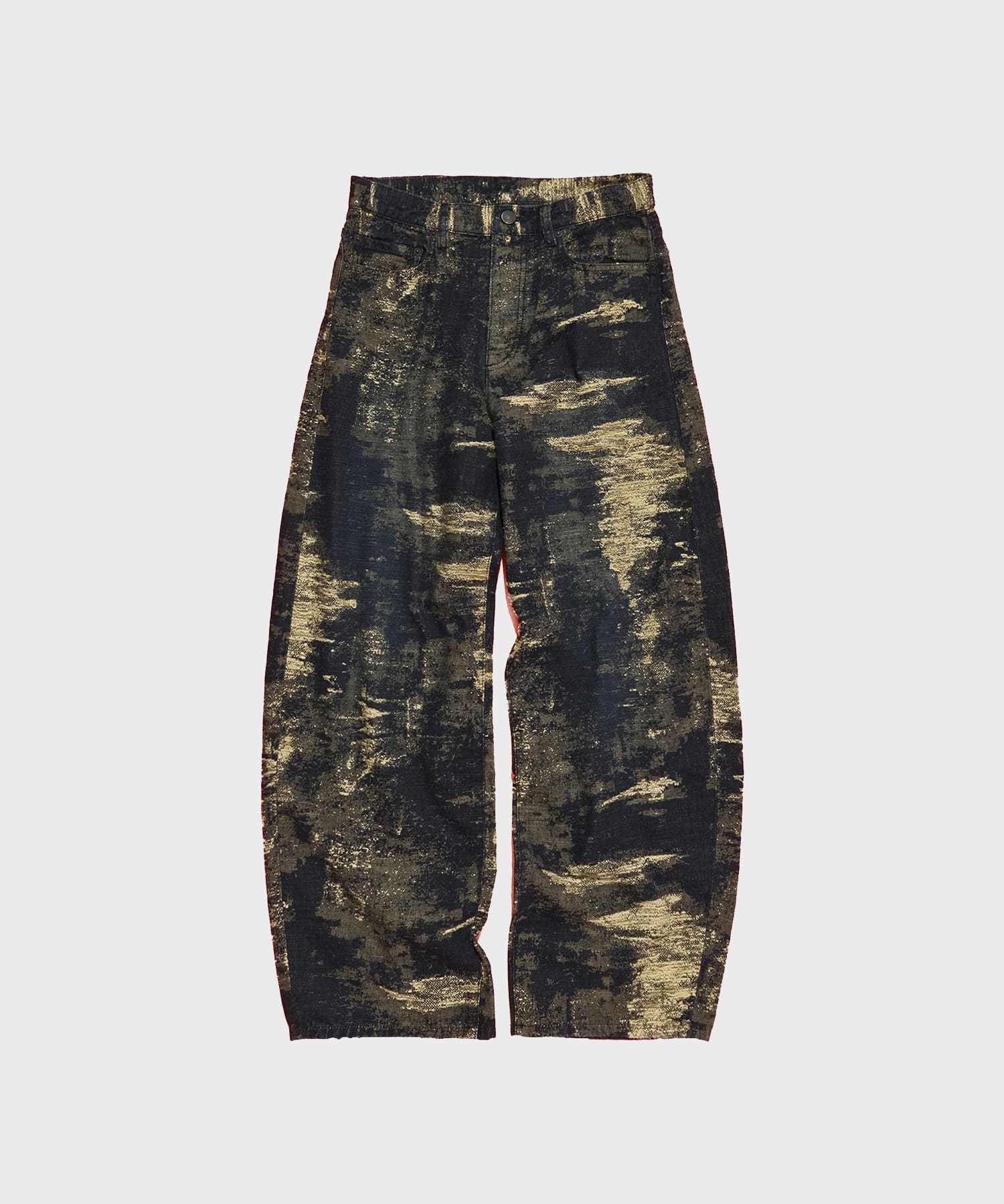 別注 DENIM CURVELEGPANTS