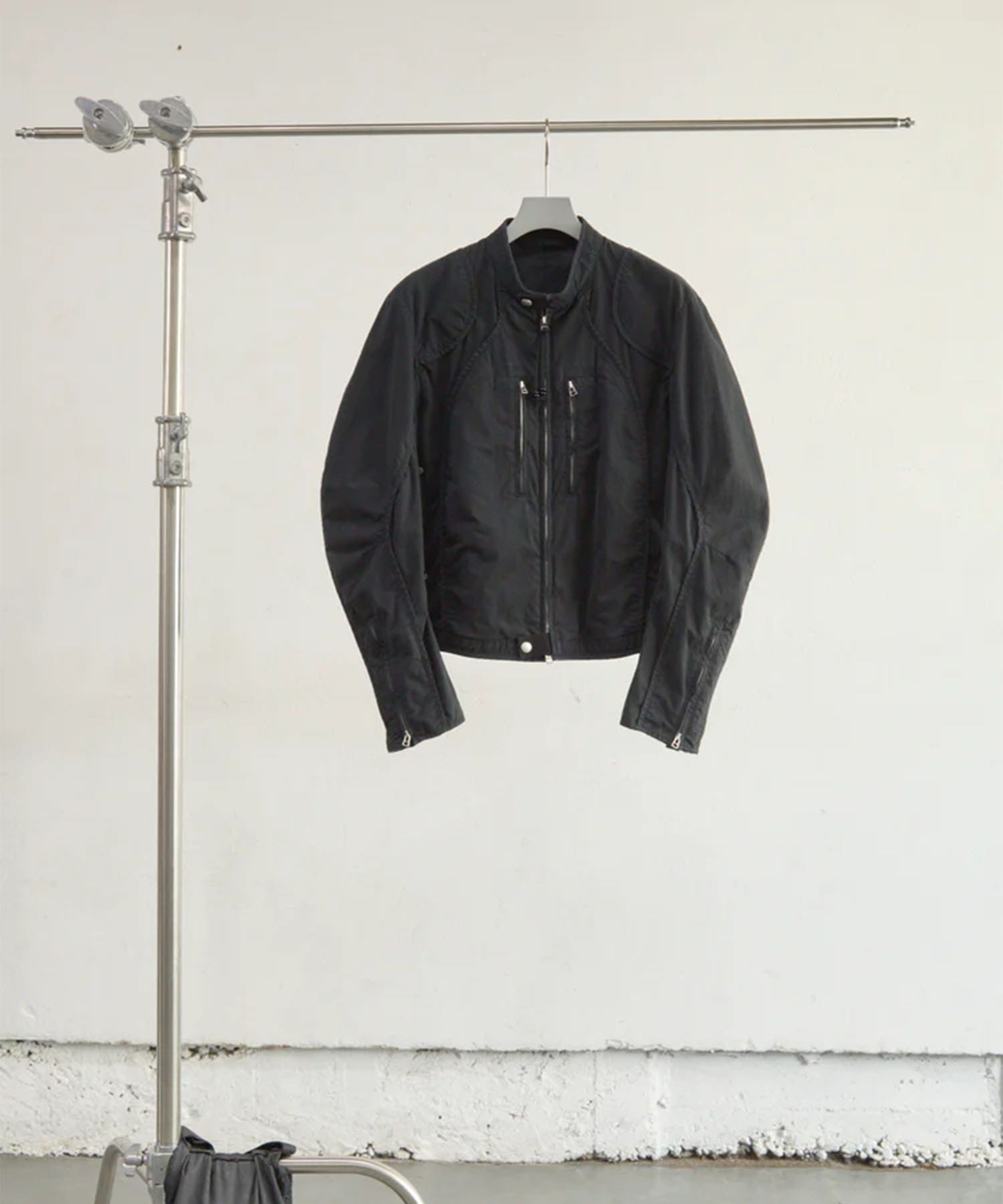 PANELLED MOTOR CYCLE JACKET