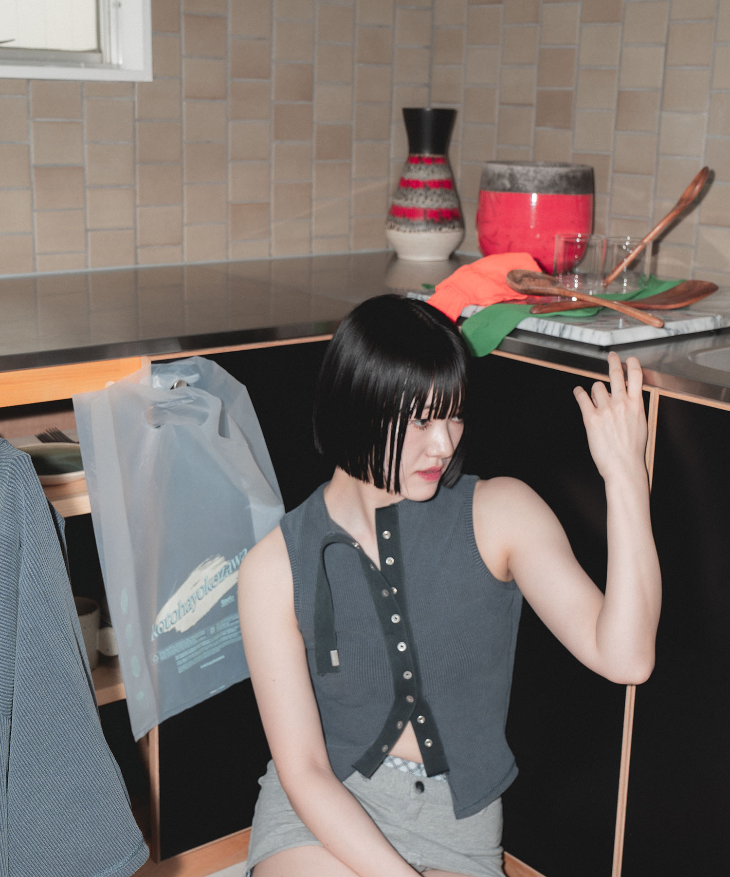 別注CLICK DOT TANK TOP