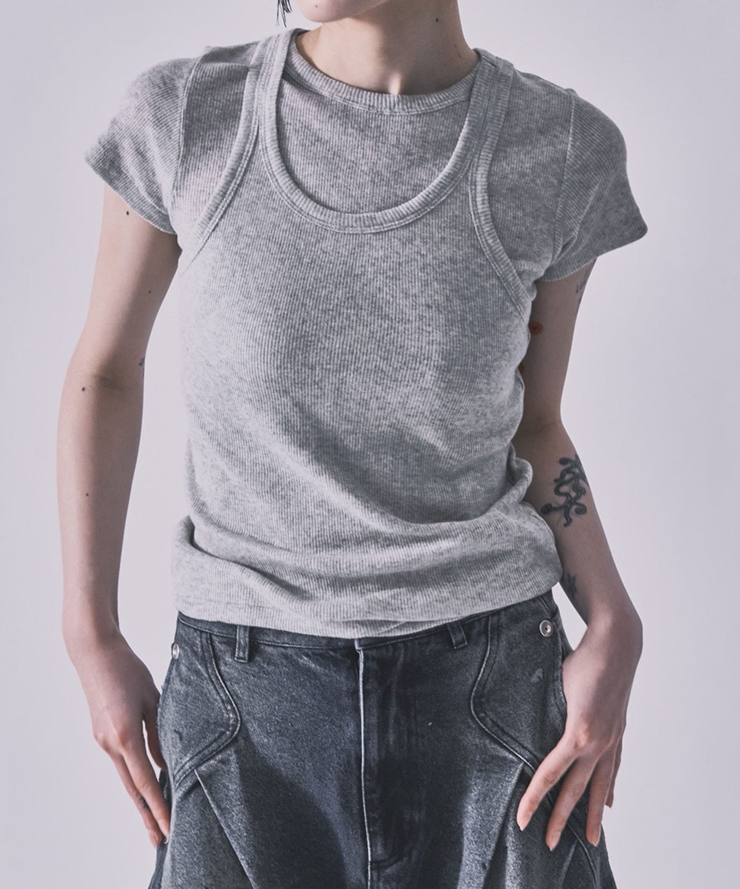 Gauze Teleco Tank Top