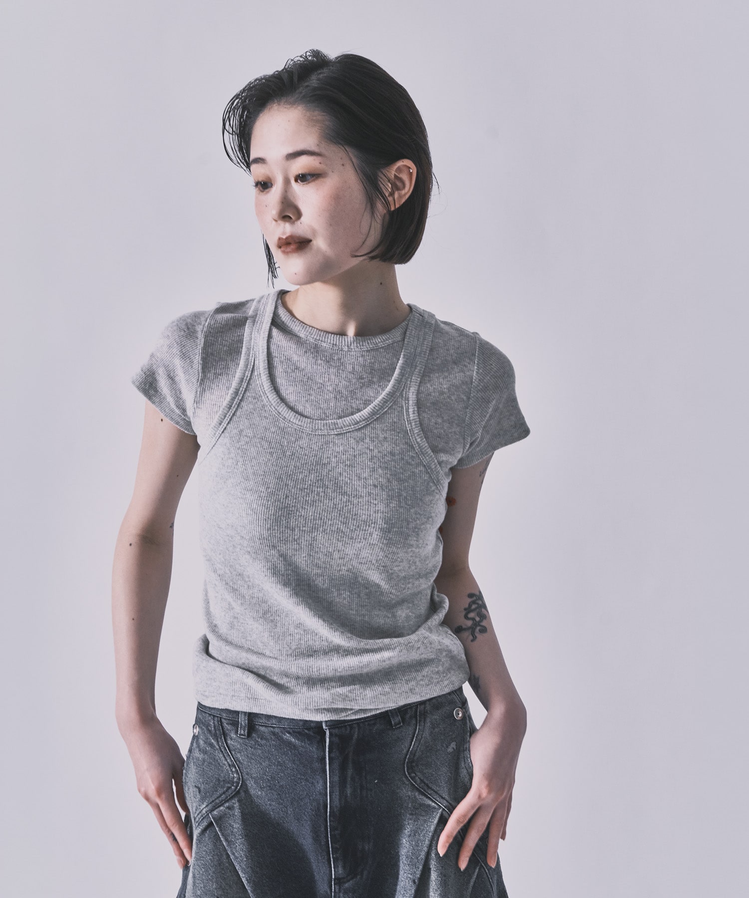 Gauze Teleco Tank Top