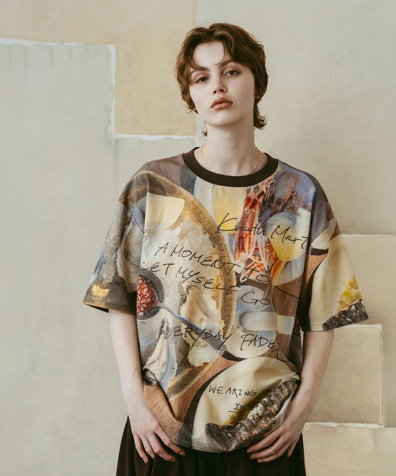 oyster graphic tee(unisex)/oyster