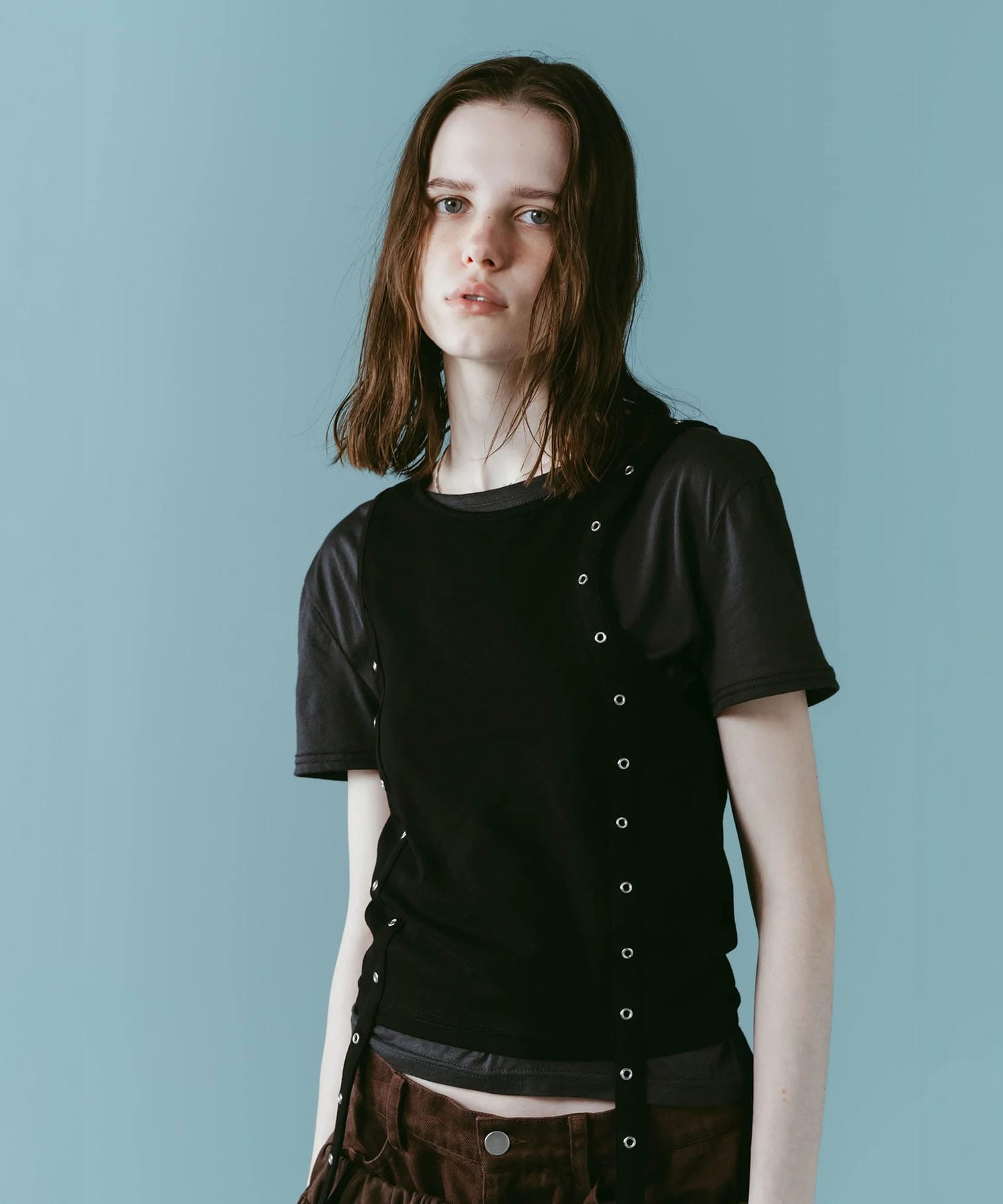 2piece layered tank tee