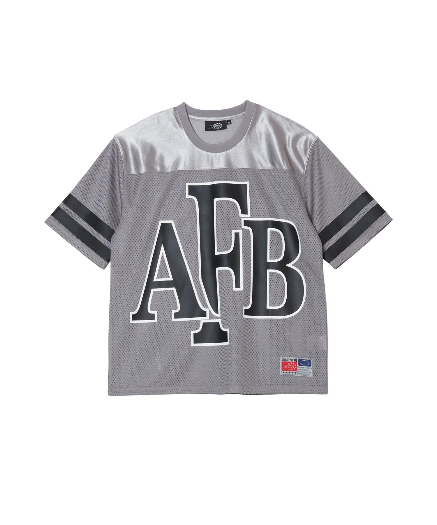 BIG LOGO MESH FOOTBALL TEE