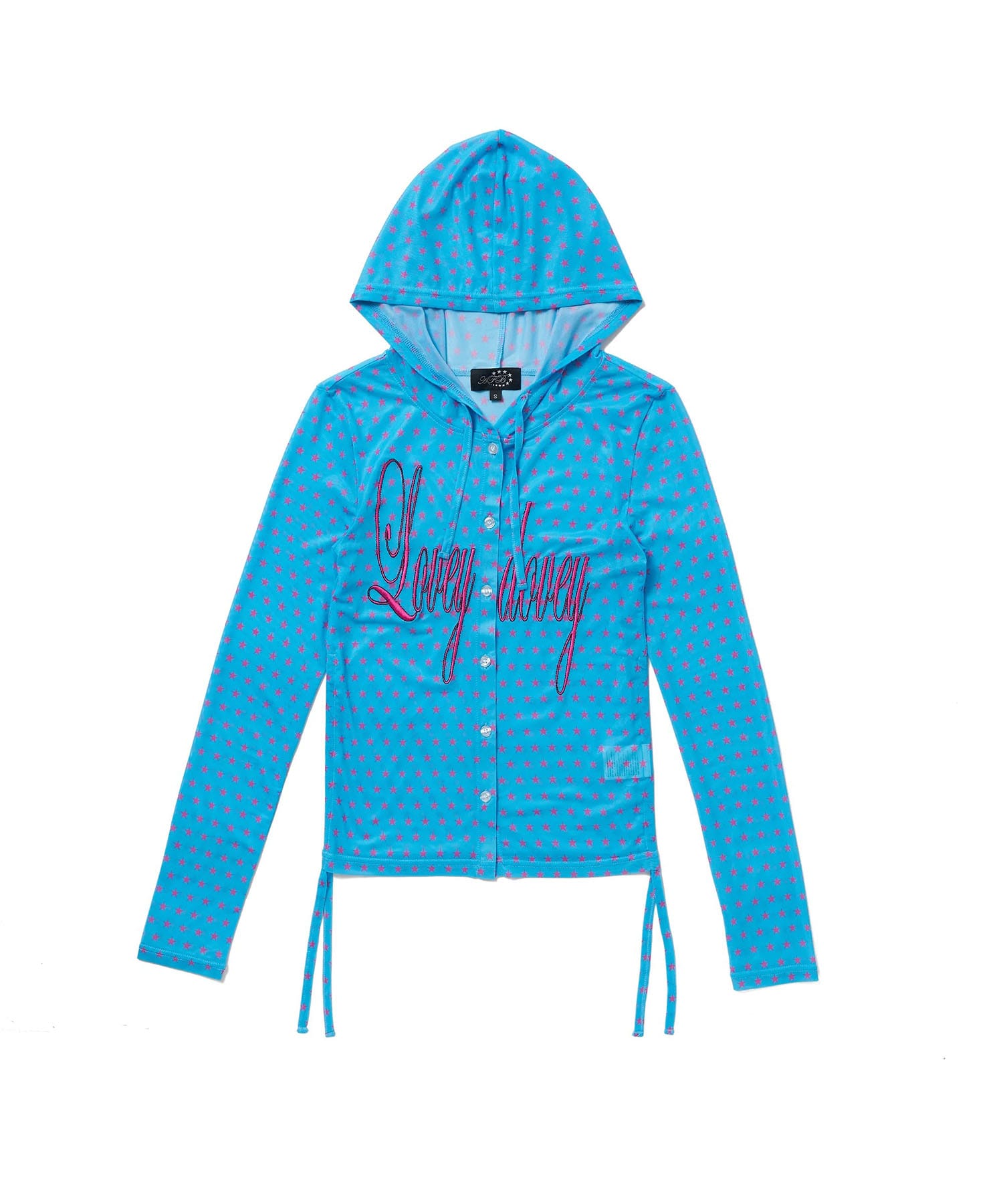 WMS STAR MESH BUTTON UP PARKA