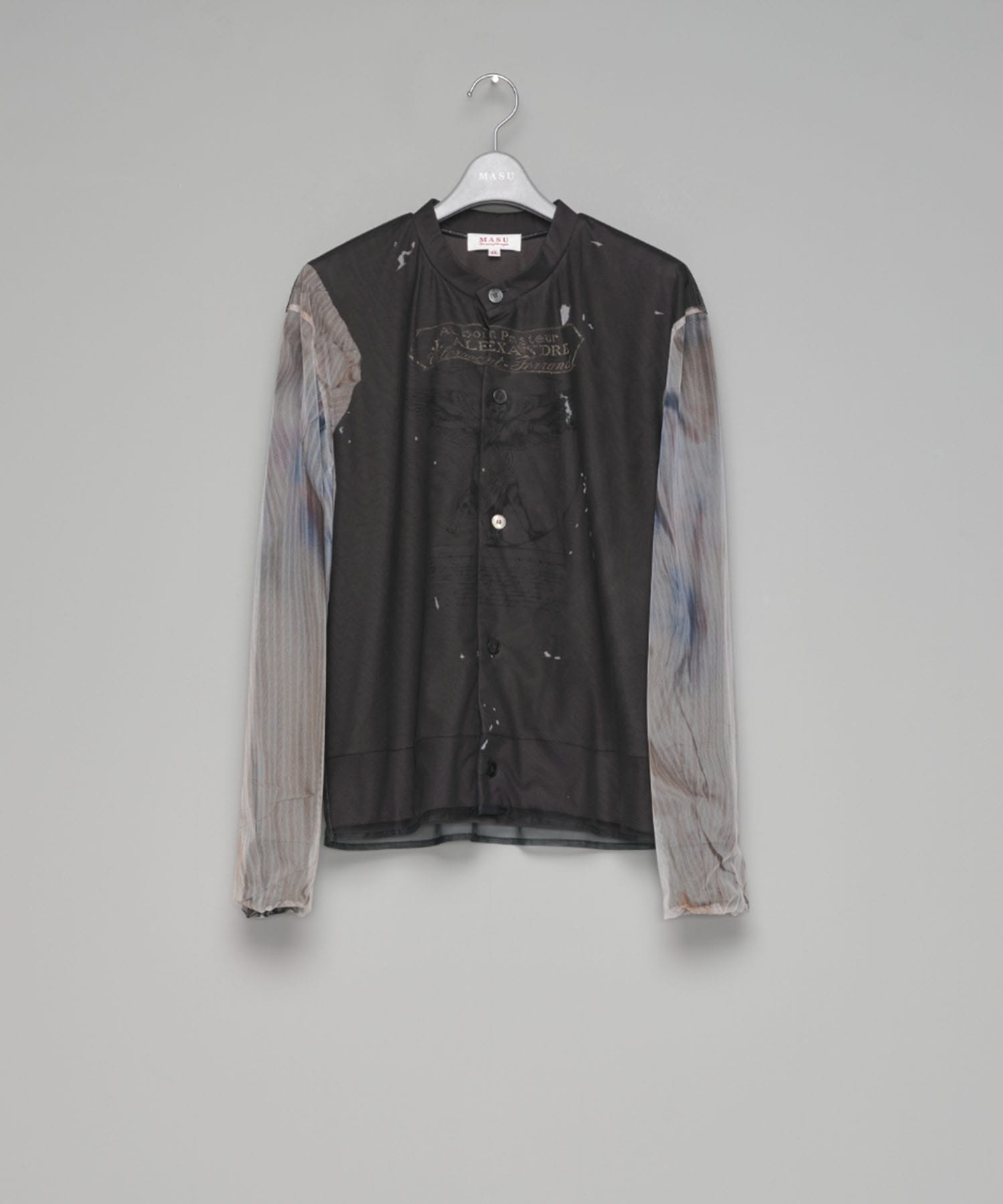 ANGEL DIAGRAM LAYERED CARDIGAN