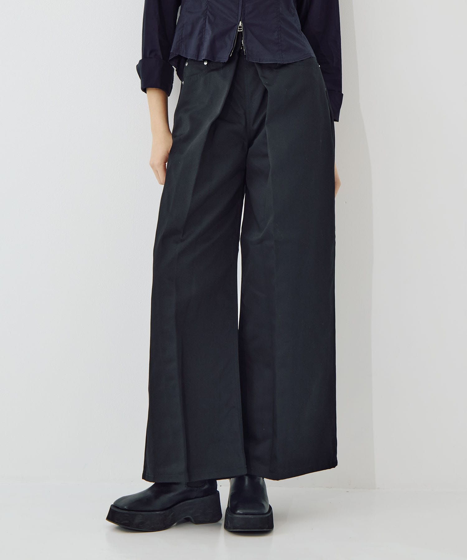 別注T/C　TWILL WIDE PANTS