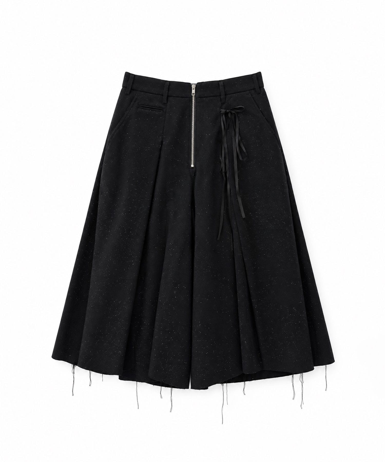 SEQUINS WOOL CULOTTES