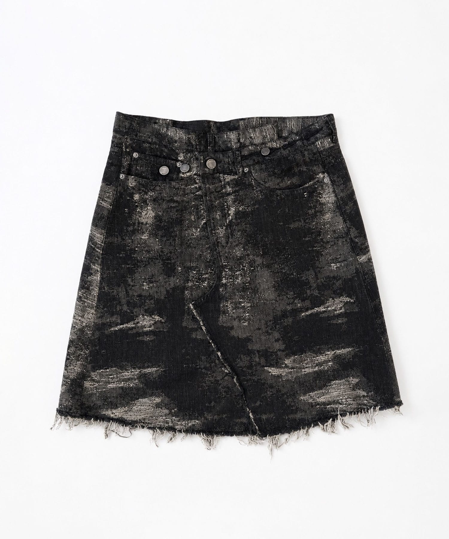 EX.DENIM WRAP SKIRT