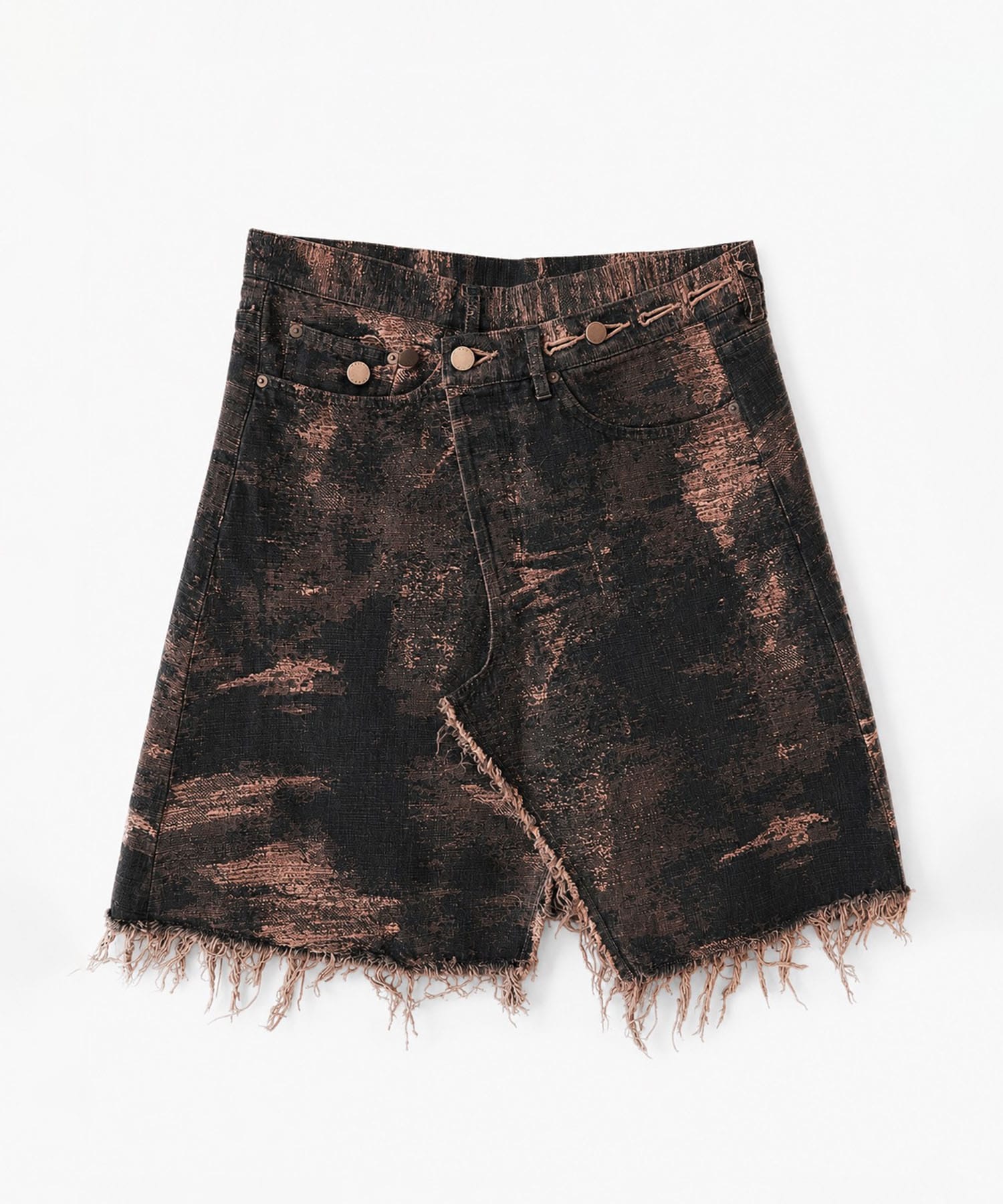EX.DENIM WRAP SKIRT