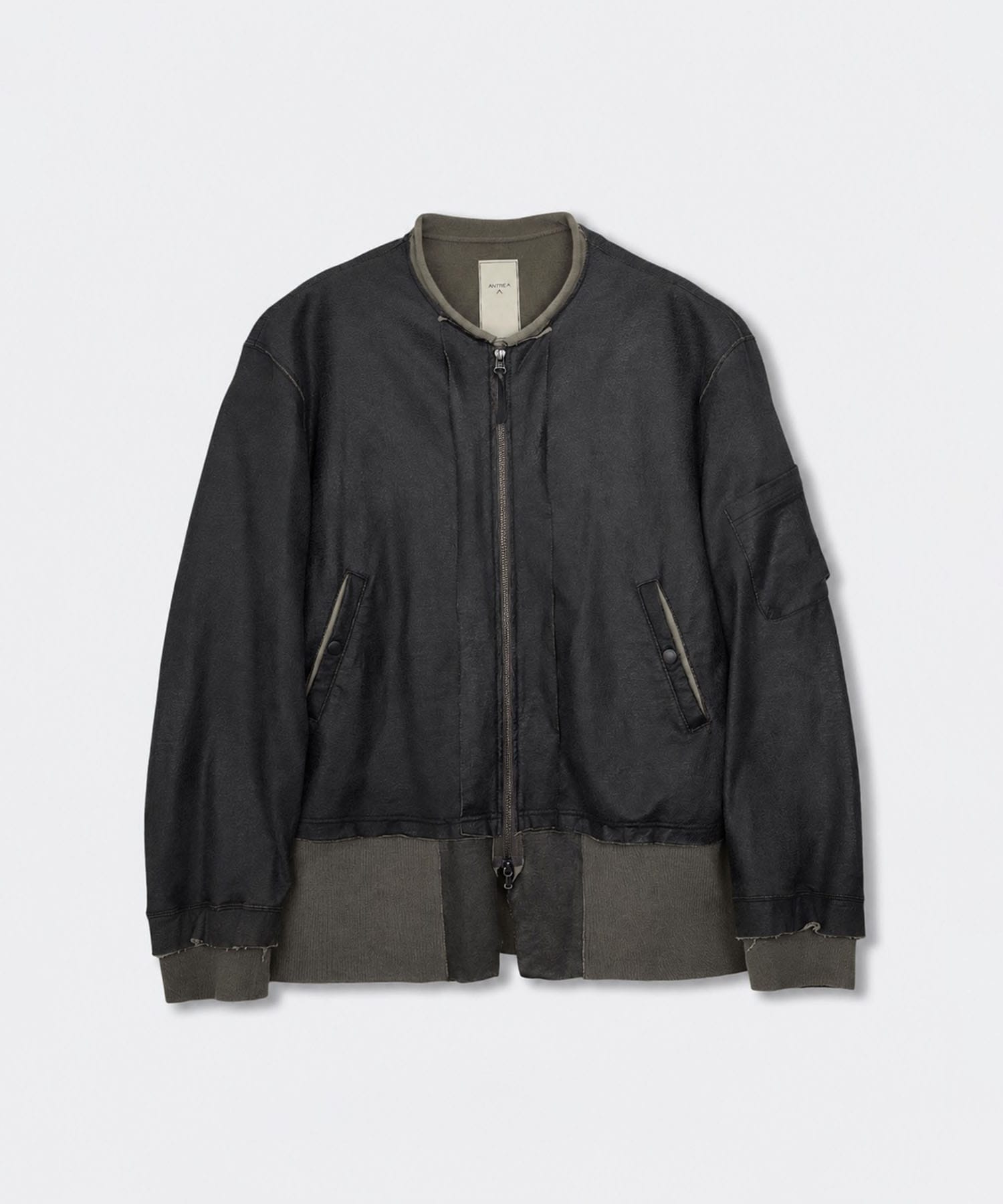 CRACK TERRY MILITARY BLOUSON