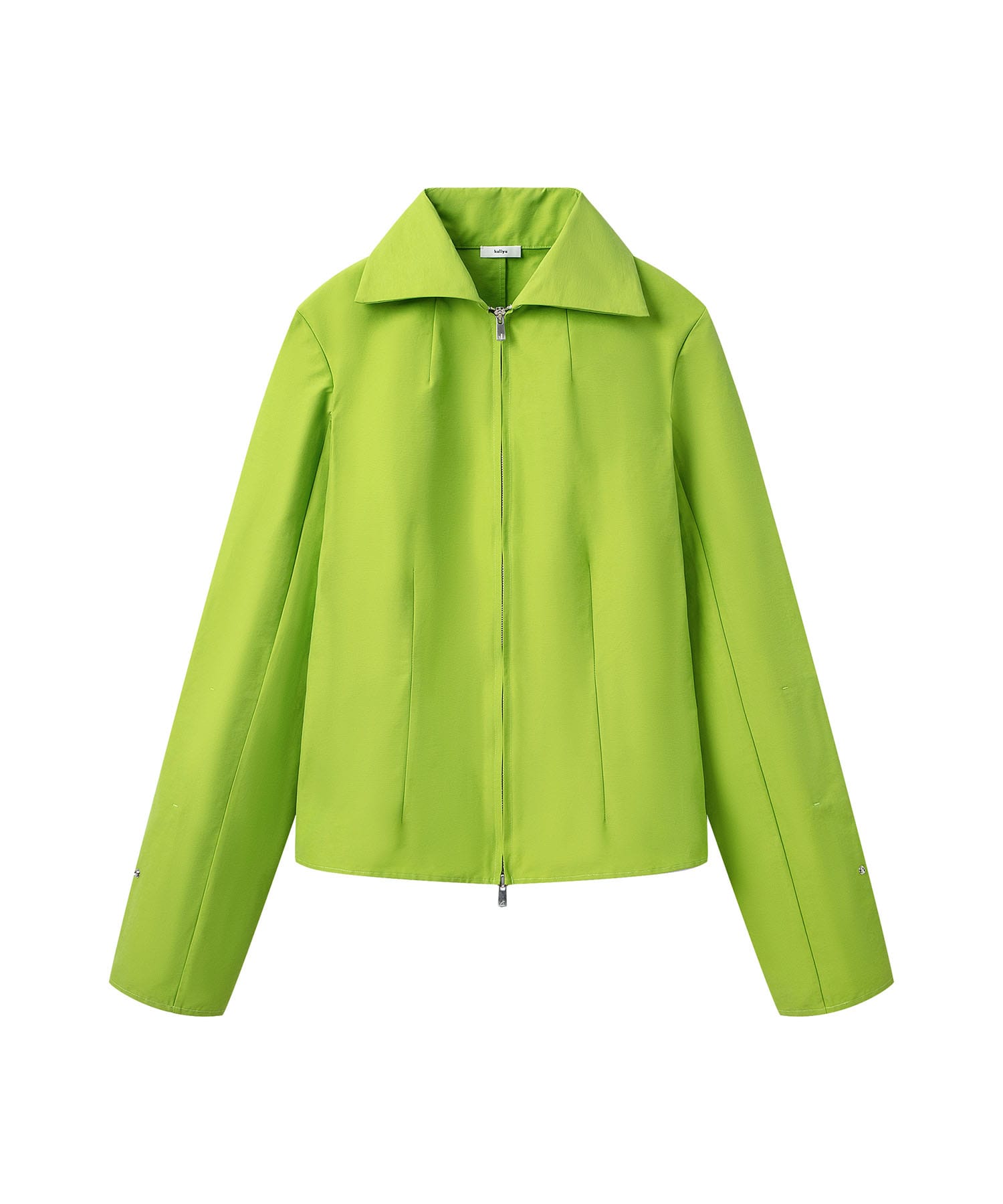 Structured Spread Collar Shirt