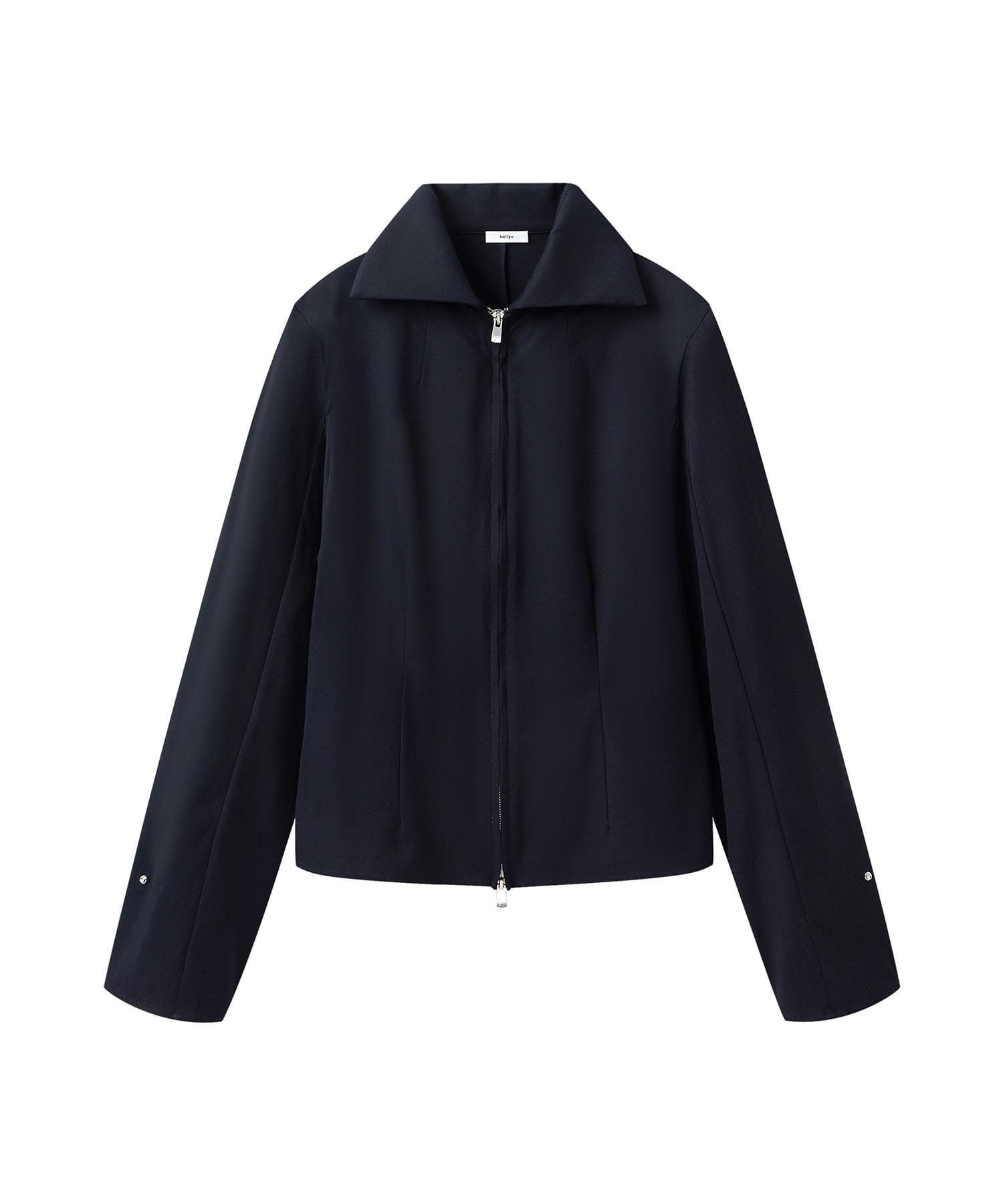 Structured Spread Collar Shirt